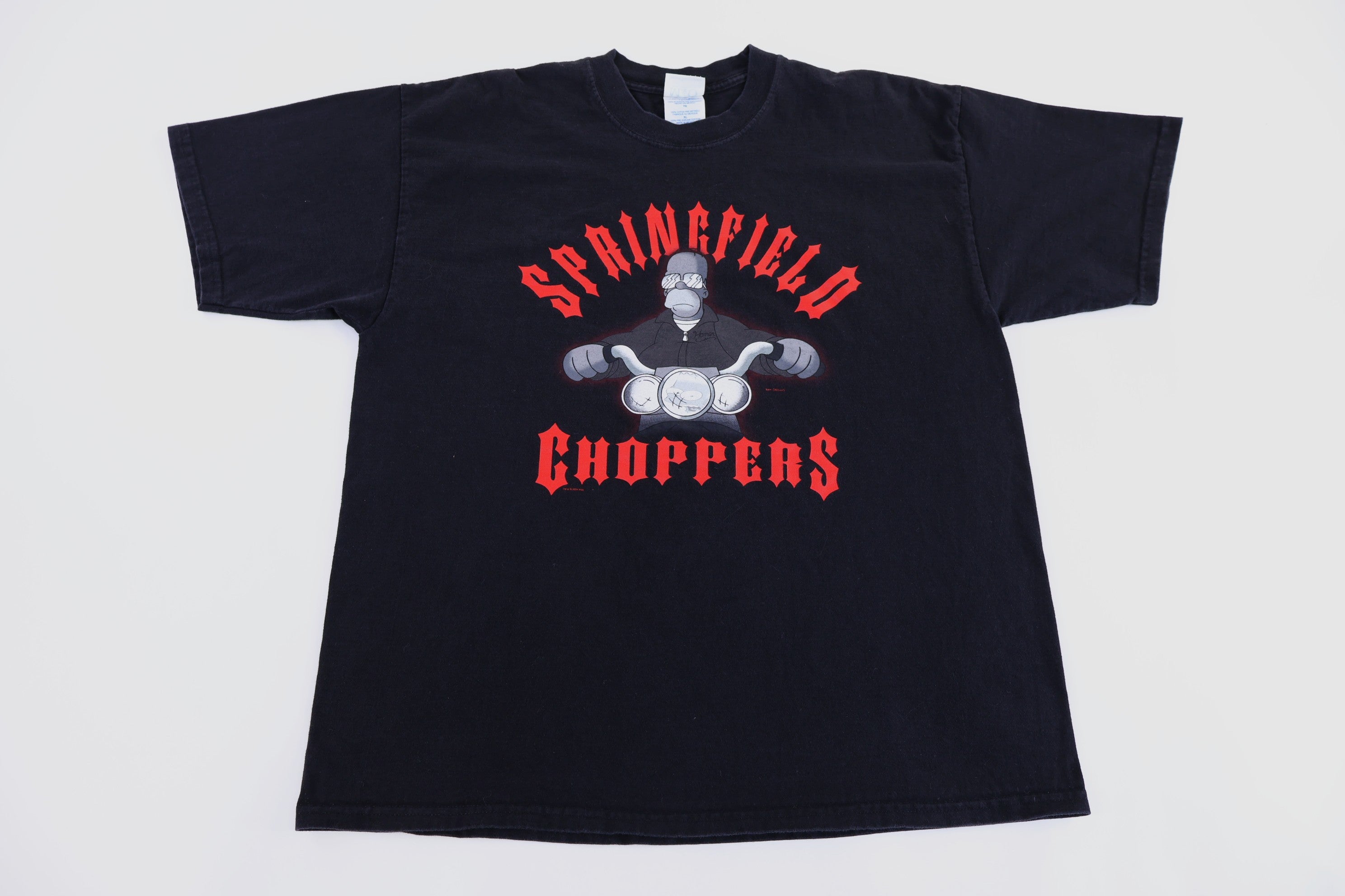 Vintage Simpsons Springfield Choppers T-shirt