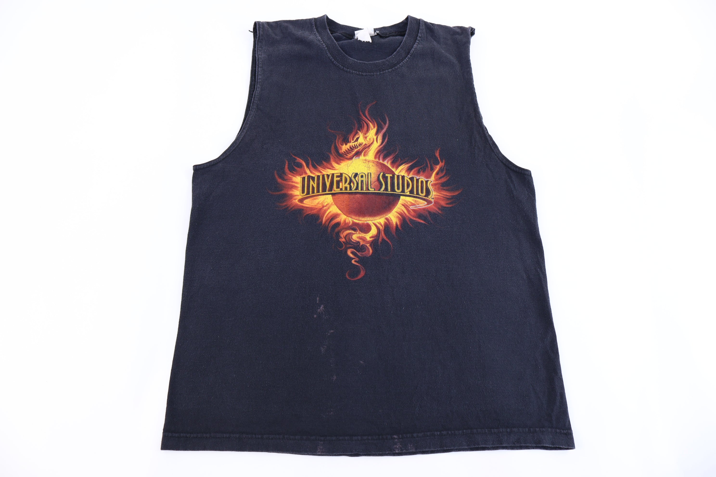 Vintage Universal Studios Flames Graphic Tank Top