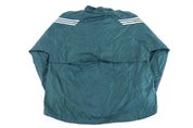 90's Adidas Embroidered Logo Green Full Zip Jacket