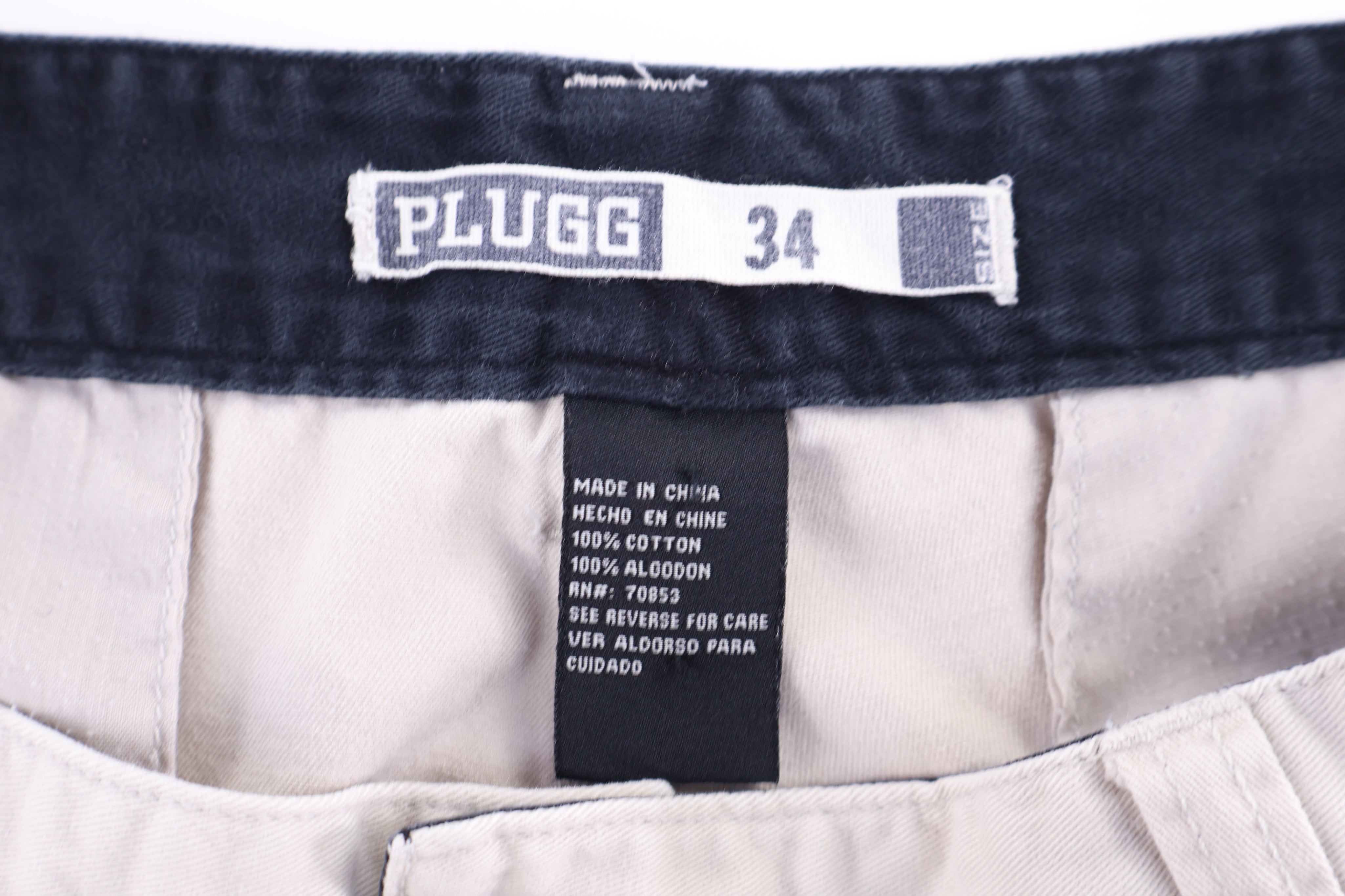 Plugg Tan Cargo Shorts