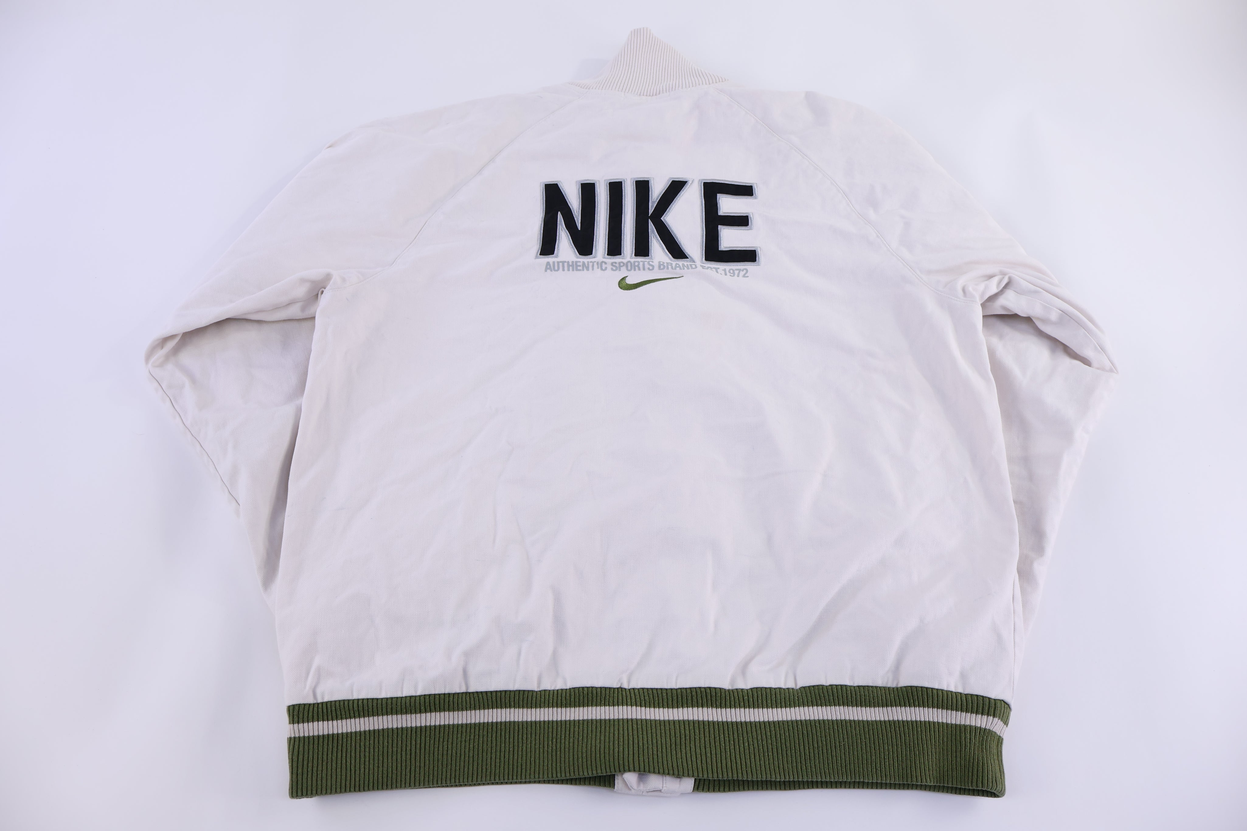 Vintage Nike Embroidered Logo Full Zip Jacket