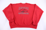 90's University of Arkansas Razorbacks Sweatshirt