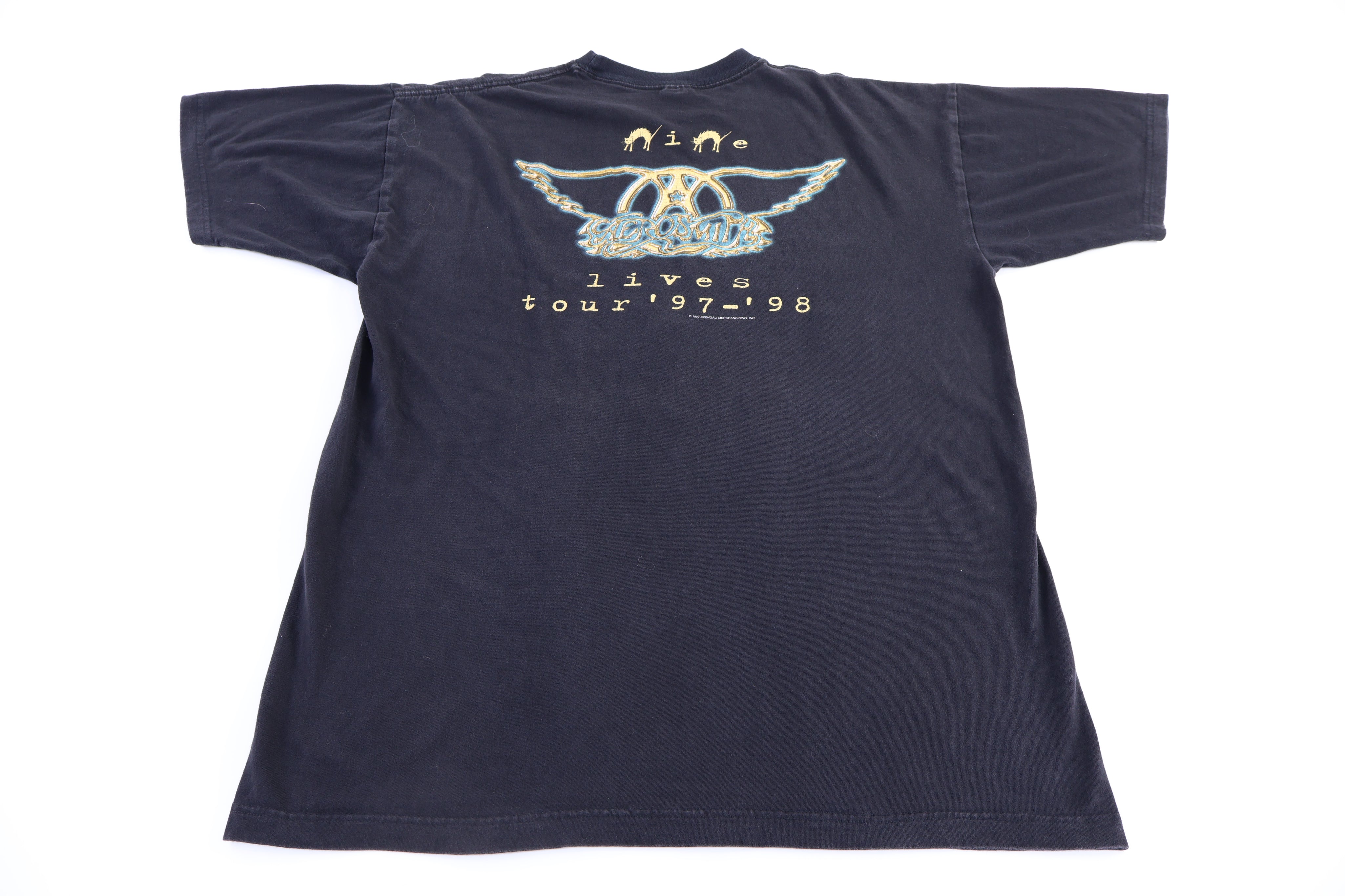 90's Aerosmith Nine Lives Tour T-shirt