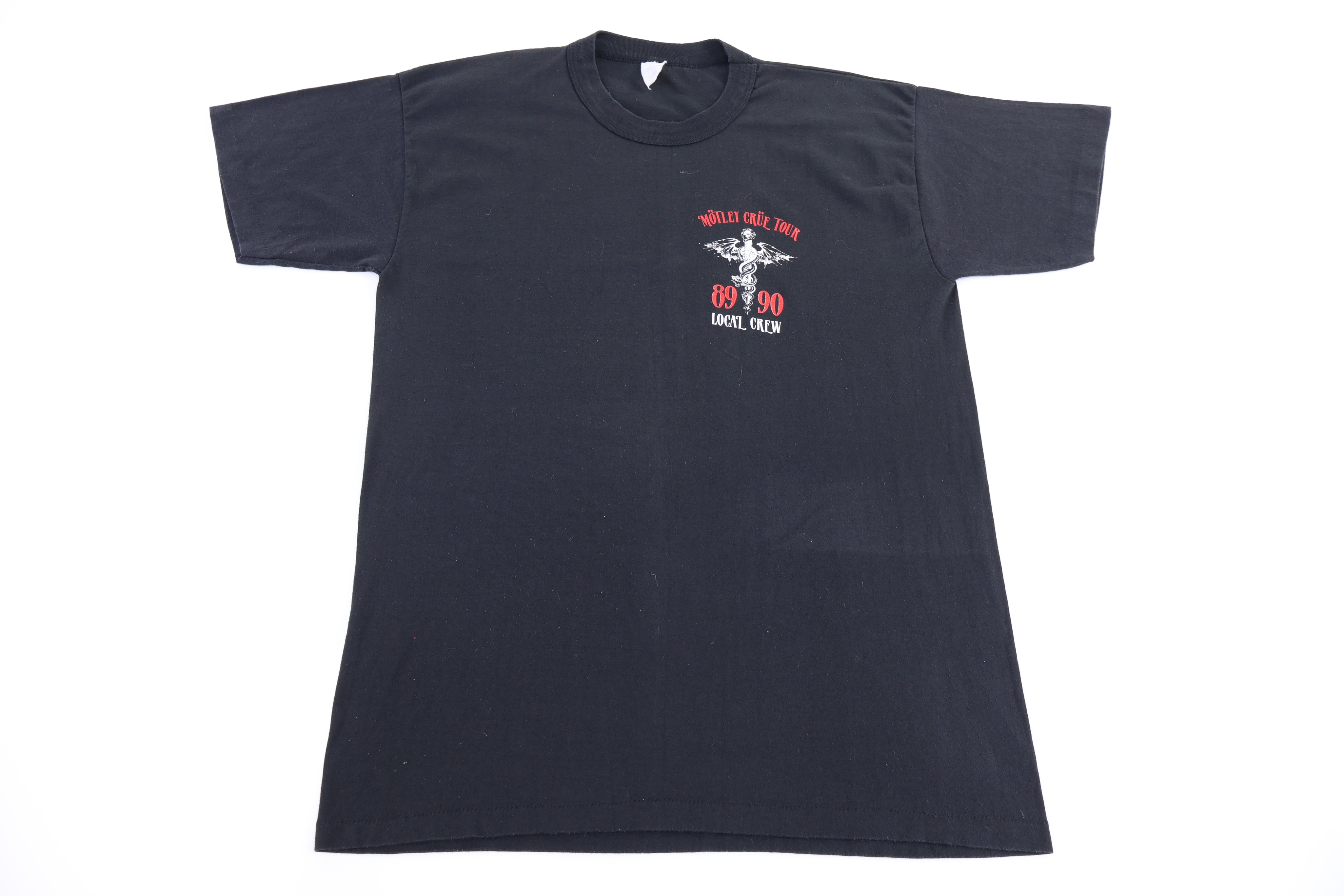 1989/90 Motley Crue Tour Local Crew  T-shirt