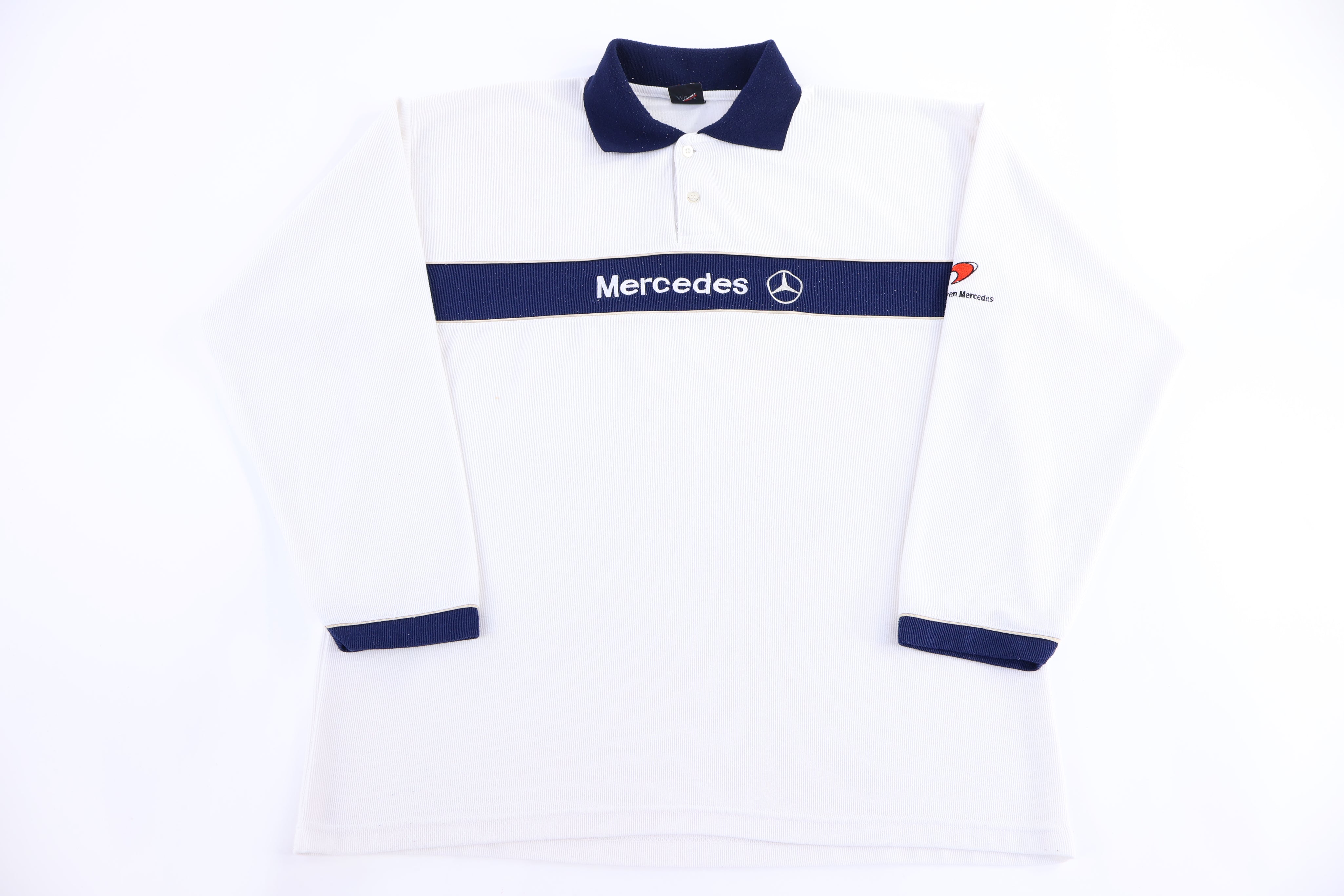 90's Mercedes Benz Multicolor LS Button Up