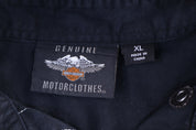 Harley Davidson Motorcycles LS Button Down