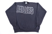 90's Oakland Raiders Football Sweatshirt