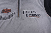 Harley Davidson Motorcycles Quarter Zip Pullover