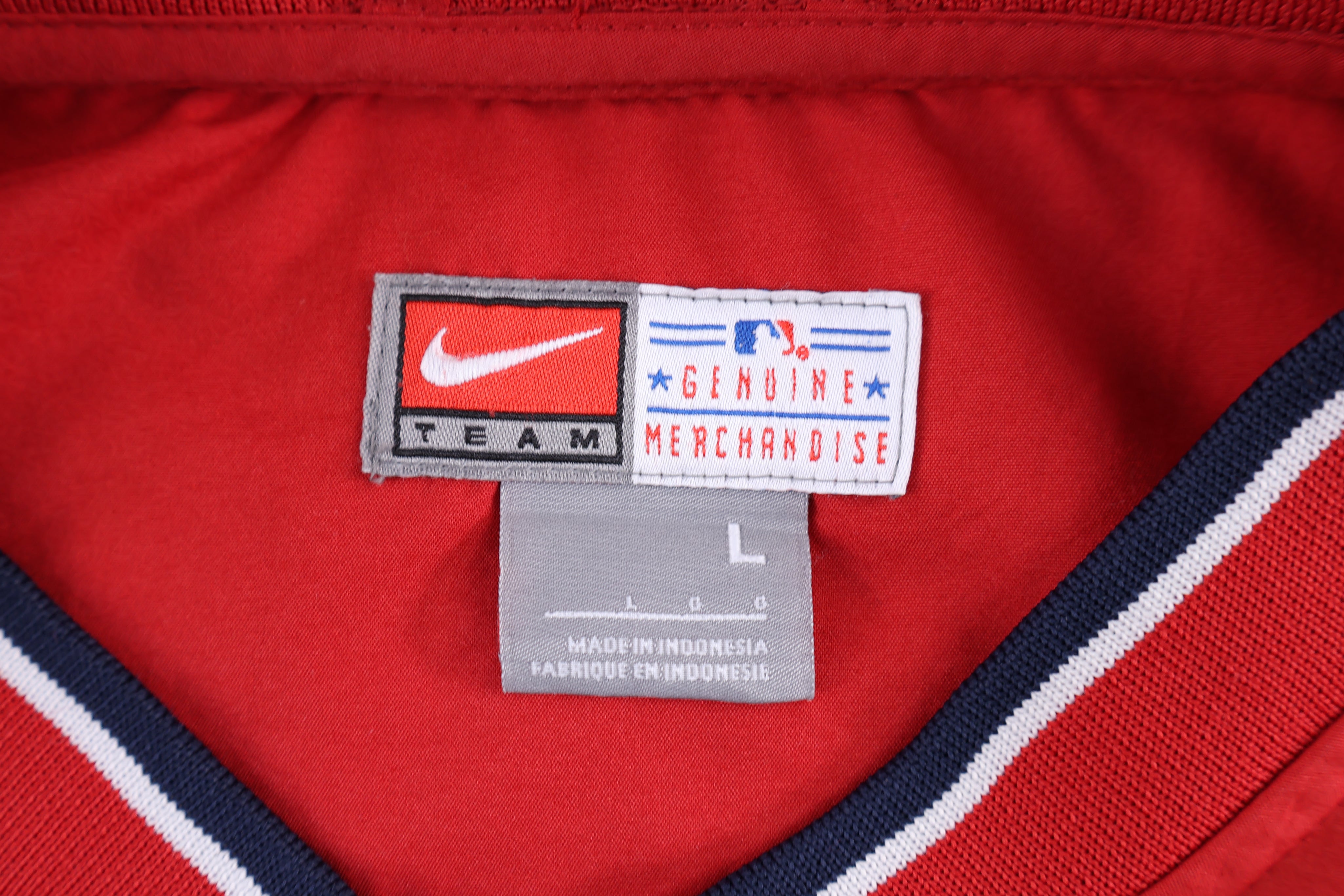 Vintage Nike Boston Red Sox Pullover Windbreaker