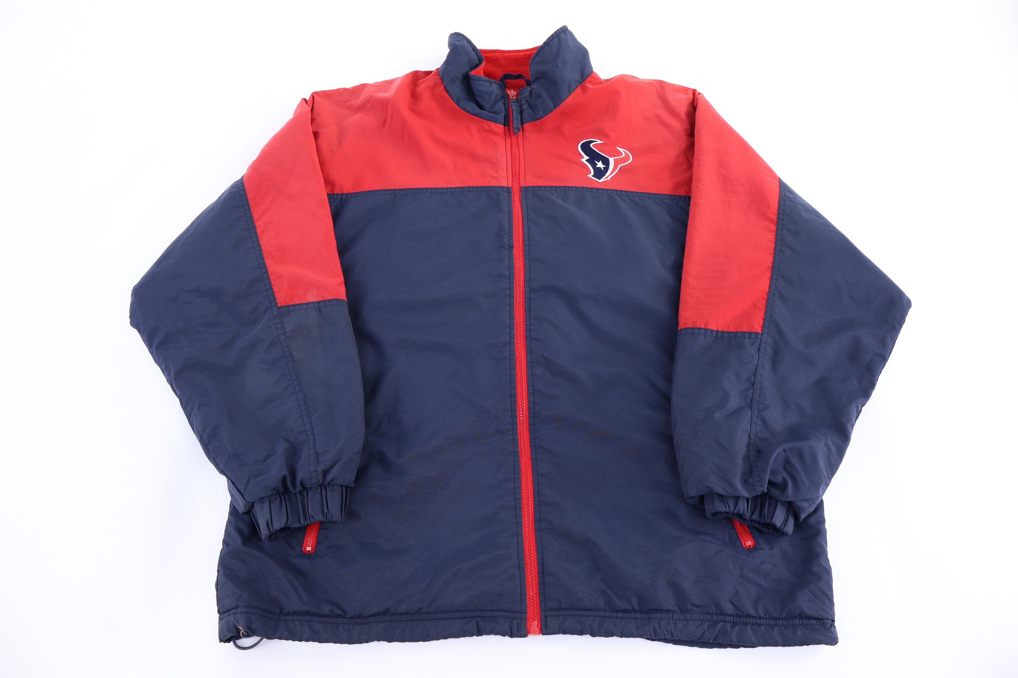 Vintage Houston Texans Football Full Zip Jacket