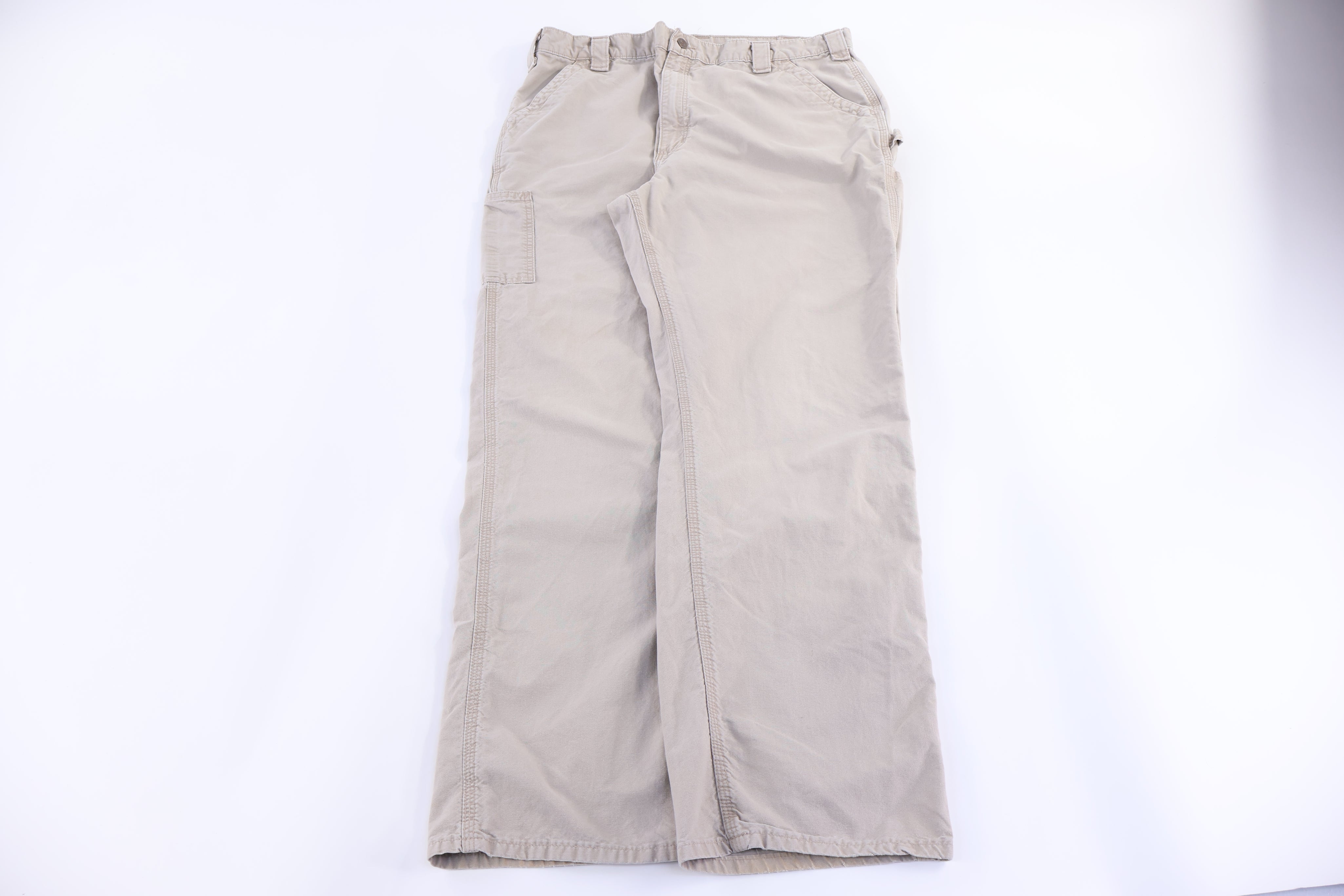 Carhartt Logo Patch Tan Pants