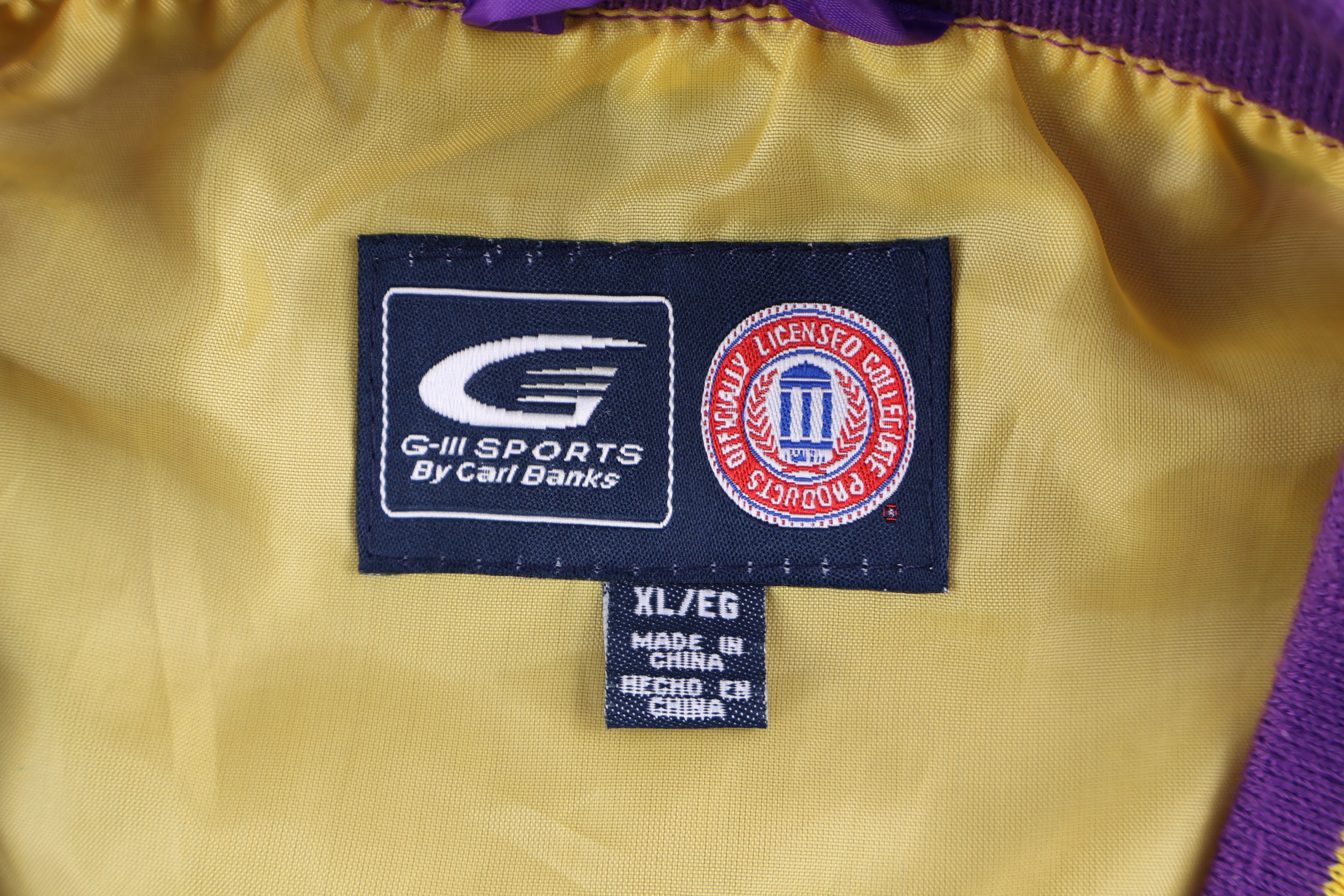Vintage Louisiana State University Pullover Windbreaker