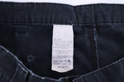 Carhartt Logo Patch Black Relaxed Fit Pants