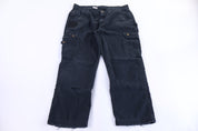 Carhartt Logo Patch Black Relaxed Fit Pants
