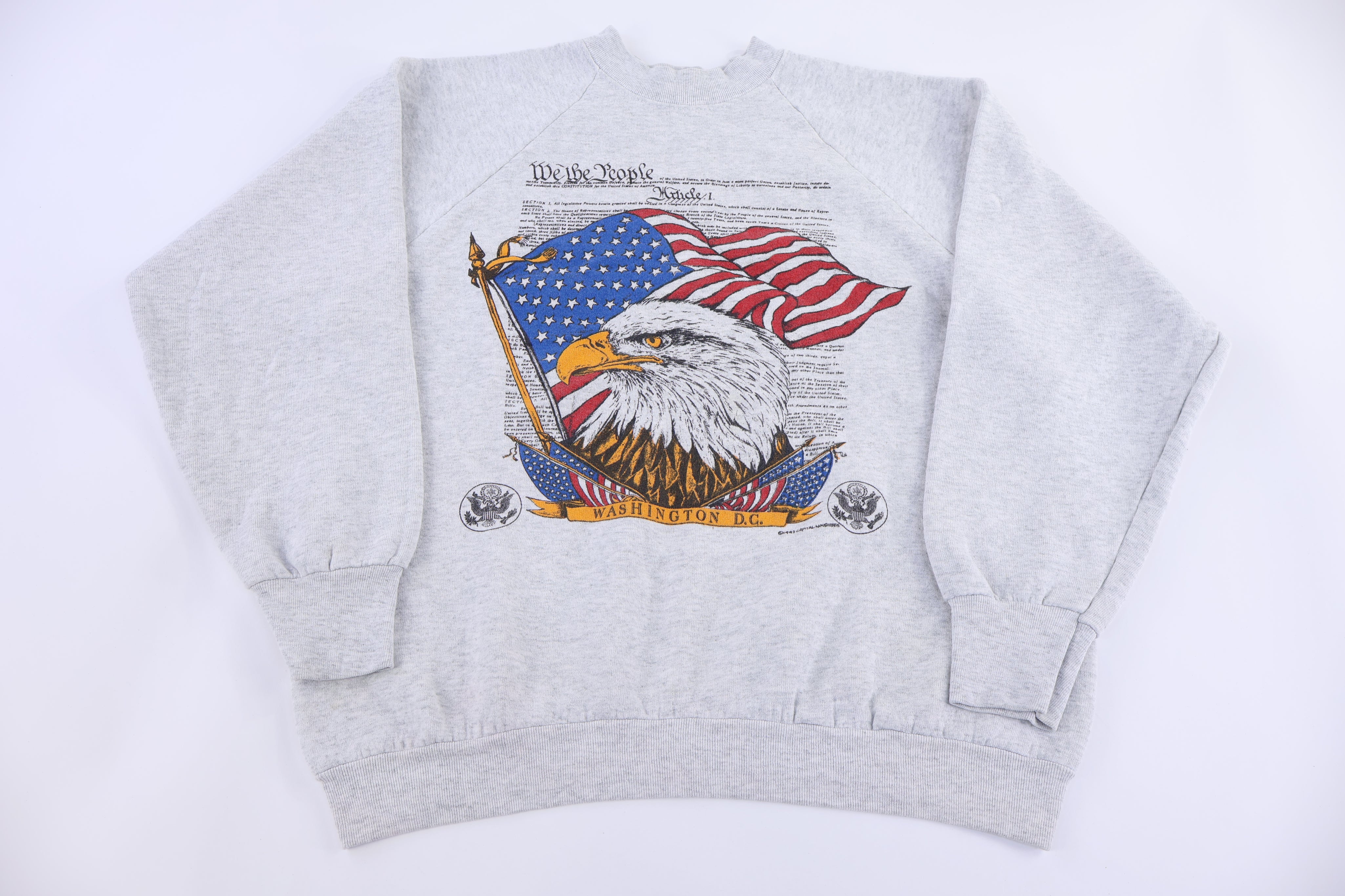 90's Washington DC We The People Sweatshirt