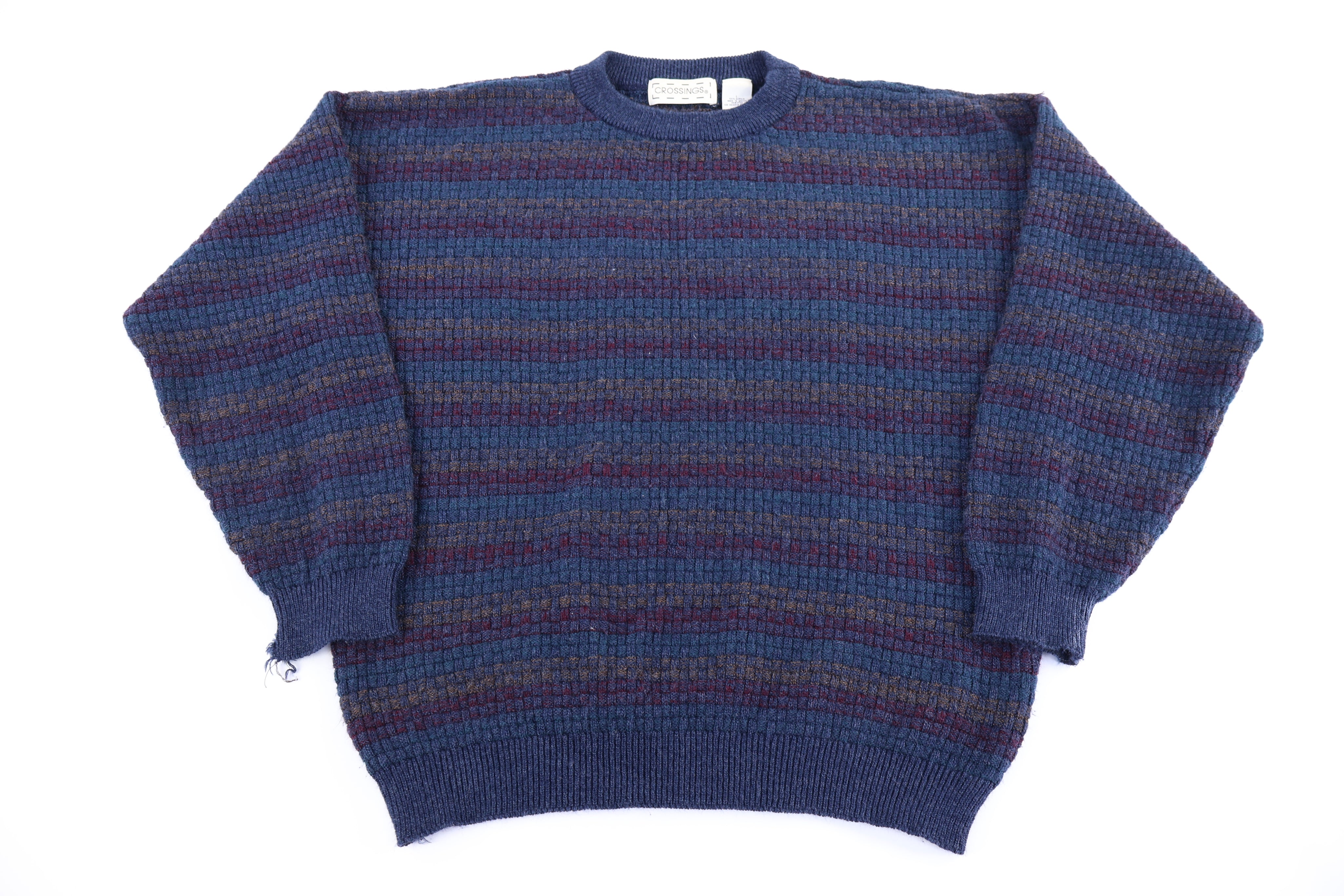 Vintage Crossings Multicolor Knit Sweater