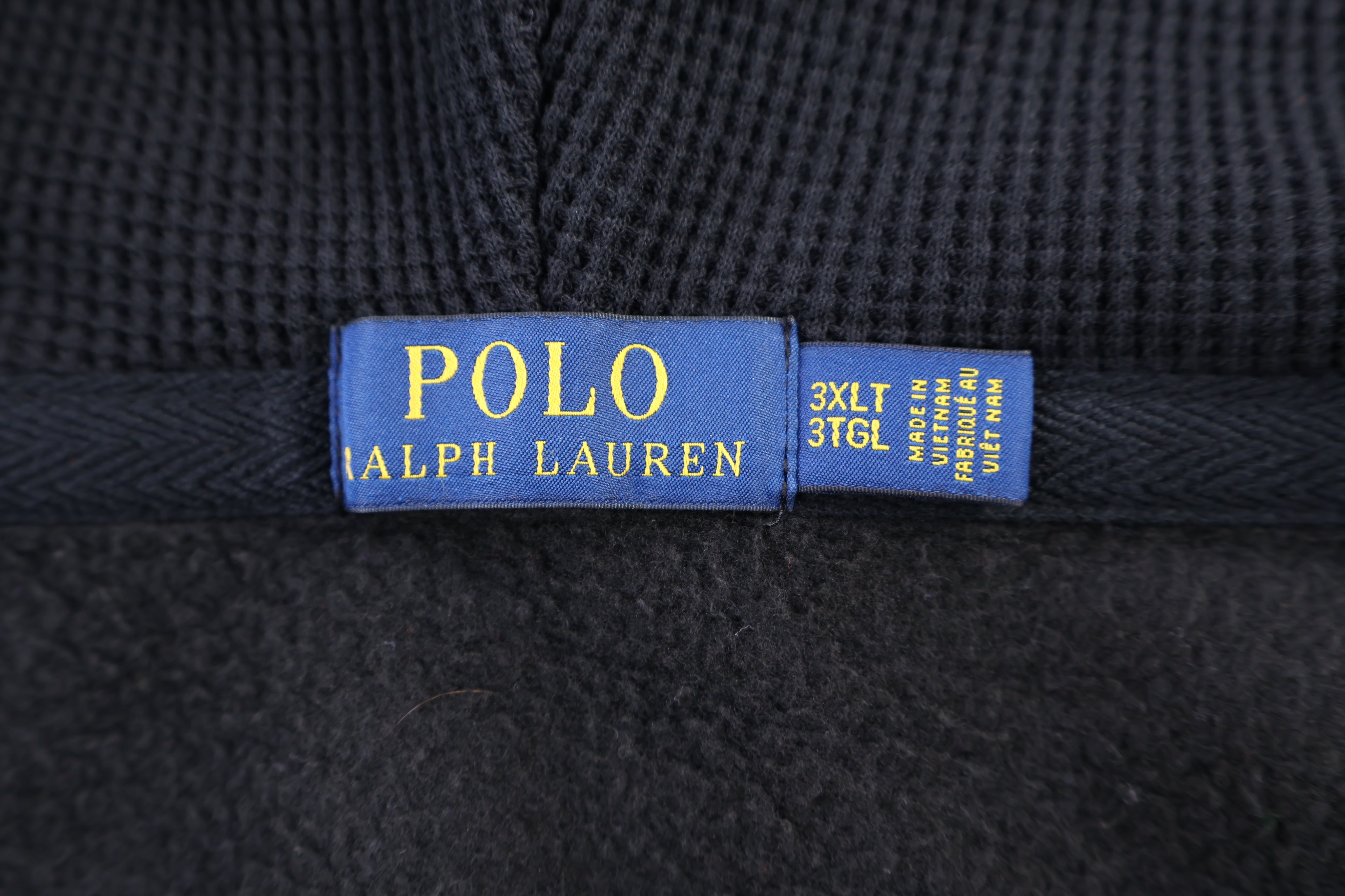 Polo Ralph Lauren Black Full Zip Jacket