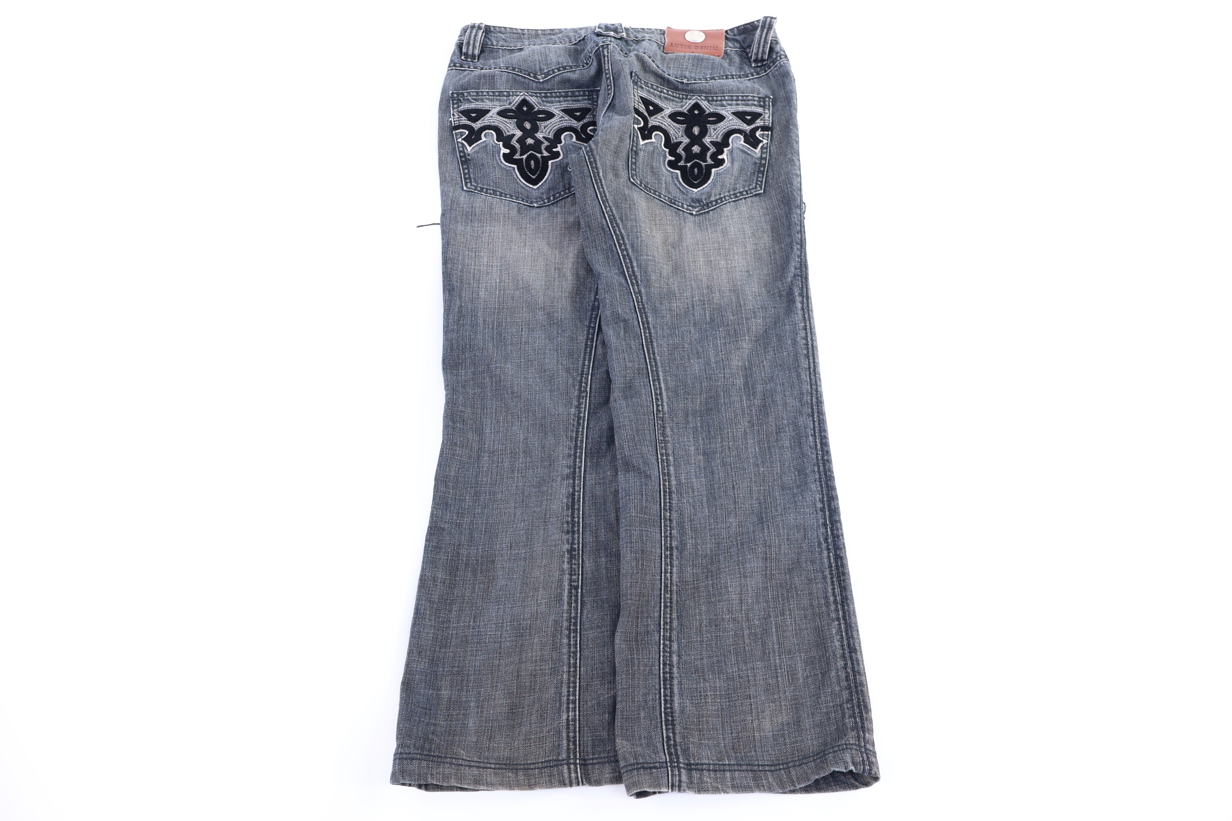 Y2K Avirex Denim Embroidered Jeans