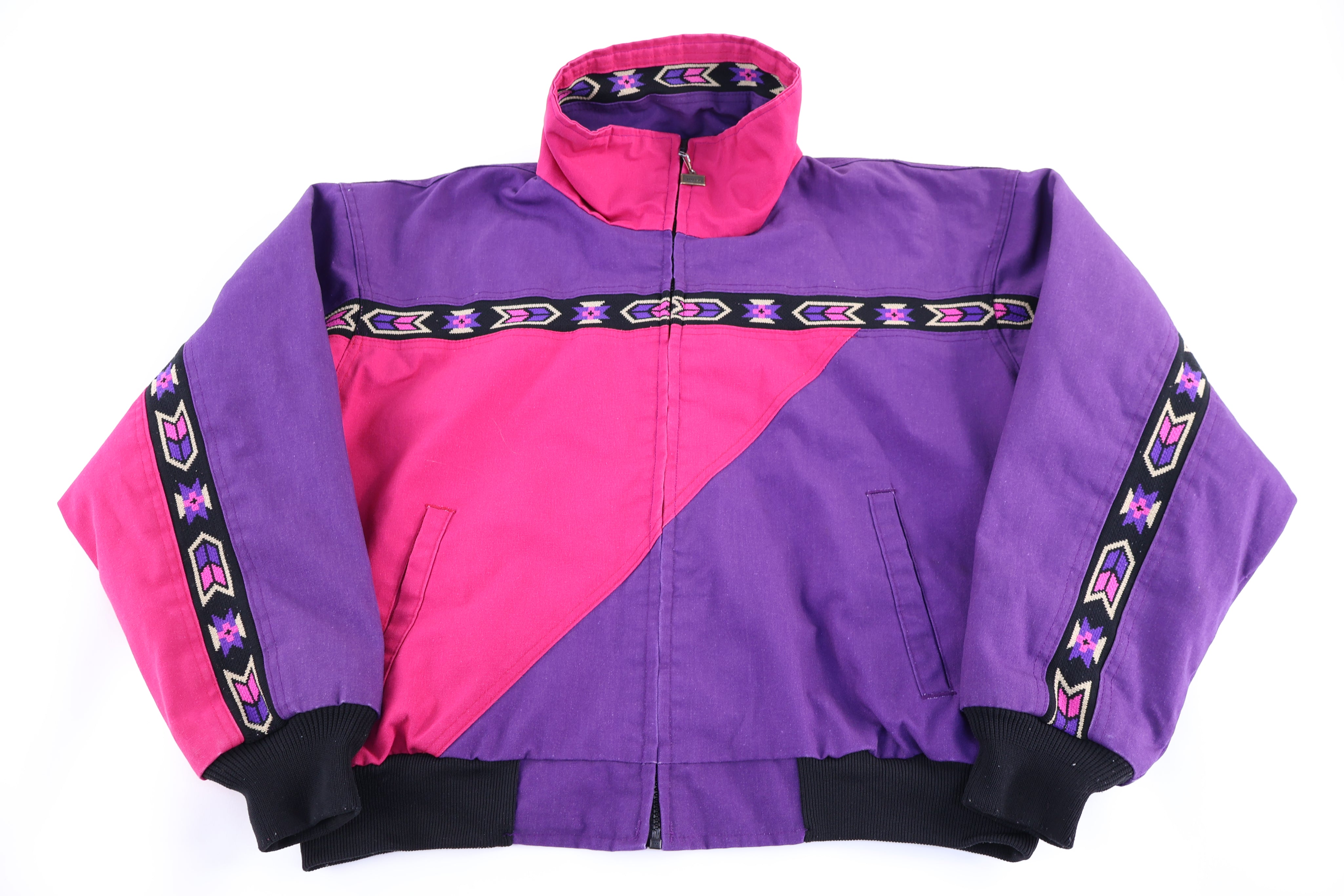 90's Walls Mountains Multicolor Full Zip Jacket