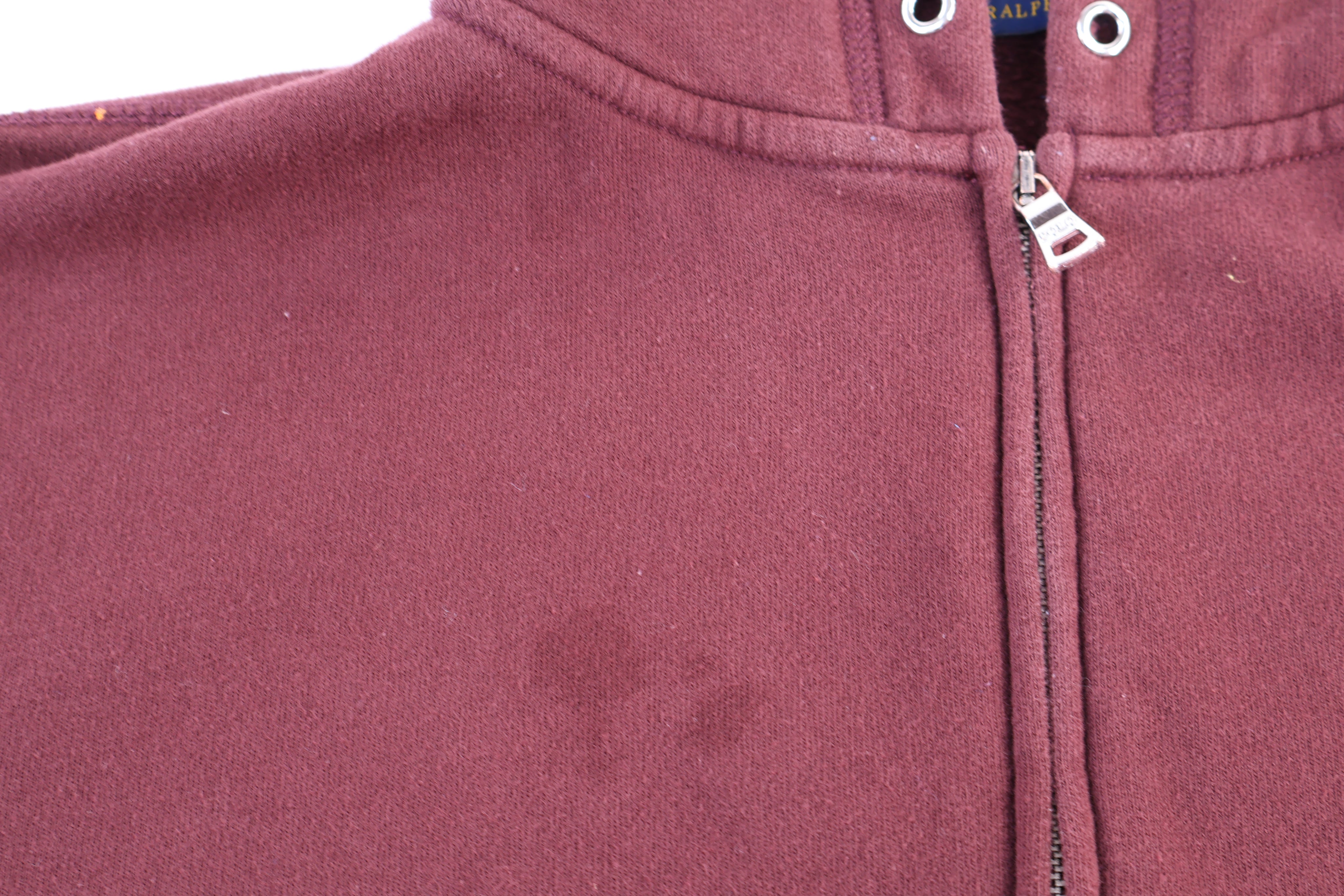Women's Polo Ralph Lauren Maroon Full Zip Hoodie