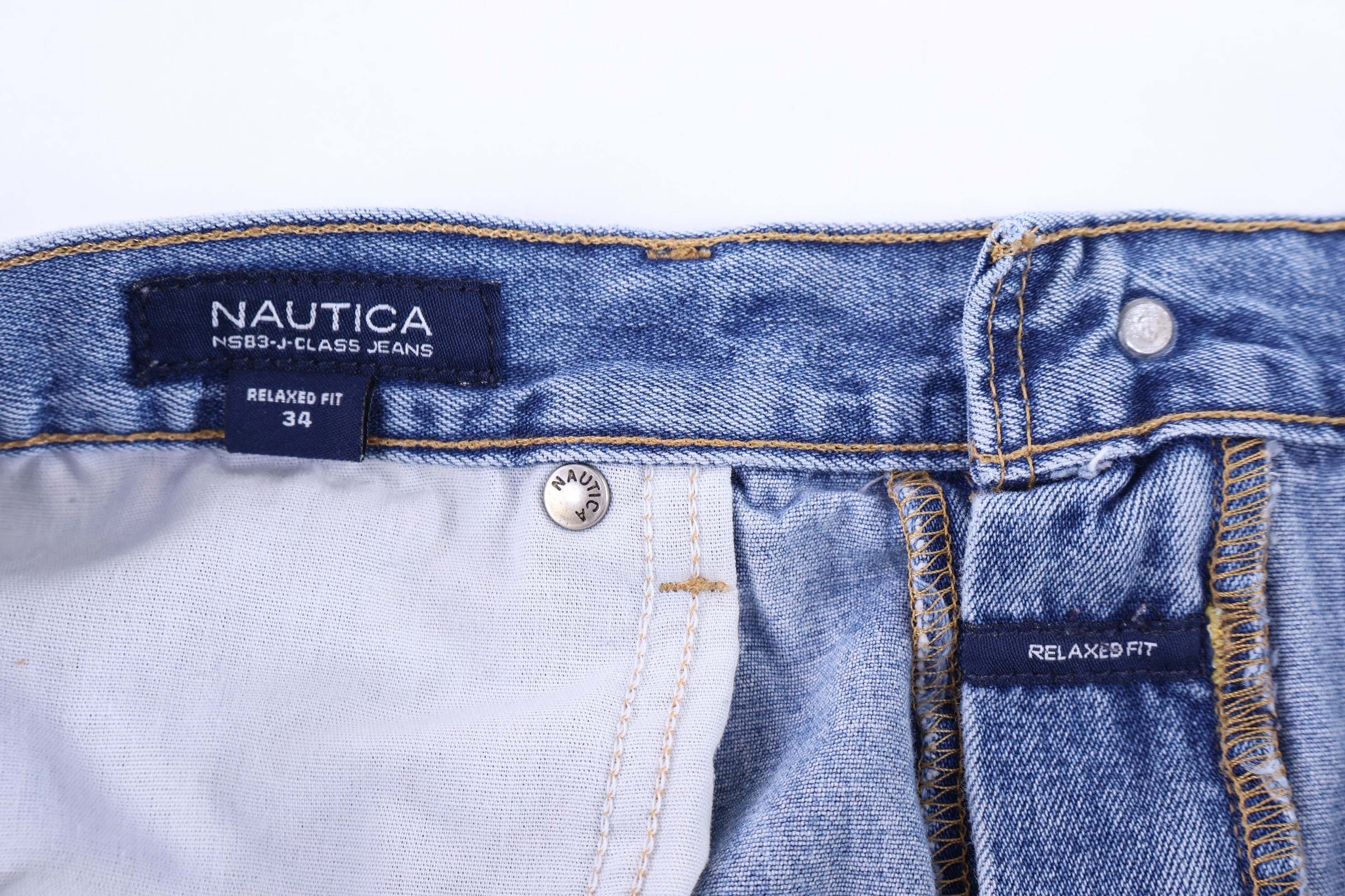 Vintage Nautica Light Wash Denim Shorts