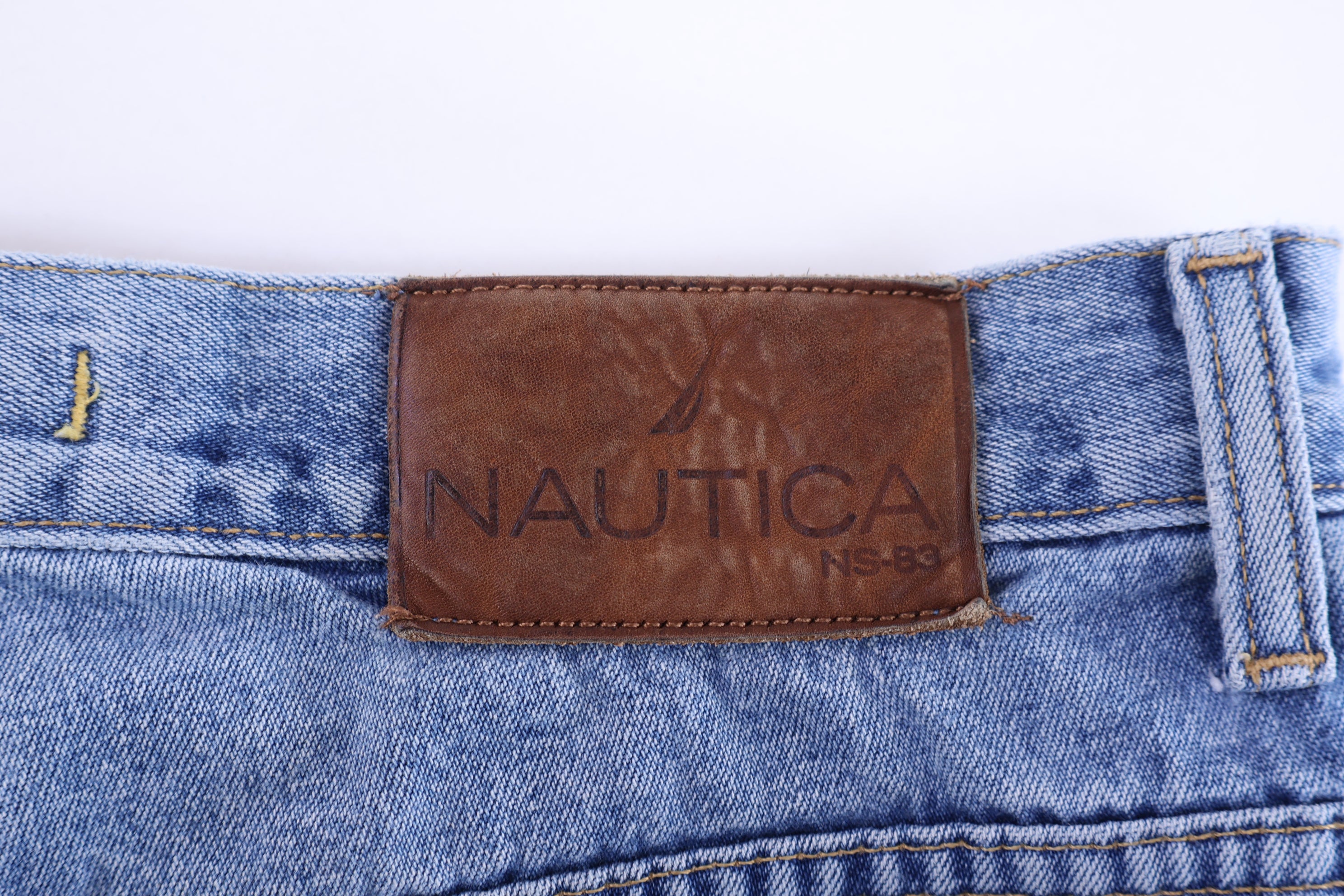 Vintage Nautica Light Wash Denim Shorts