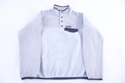 Patagonia Logo Patch Blue Synchila Snap-T Pullover
