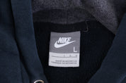 Nike Embroidered Logo Black Pullover Hoodie