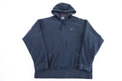 Nike Embroidered Logo Black Pullover Hoodie