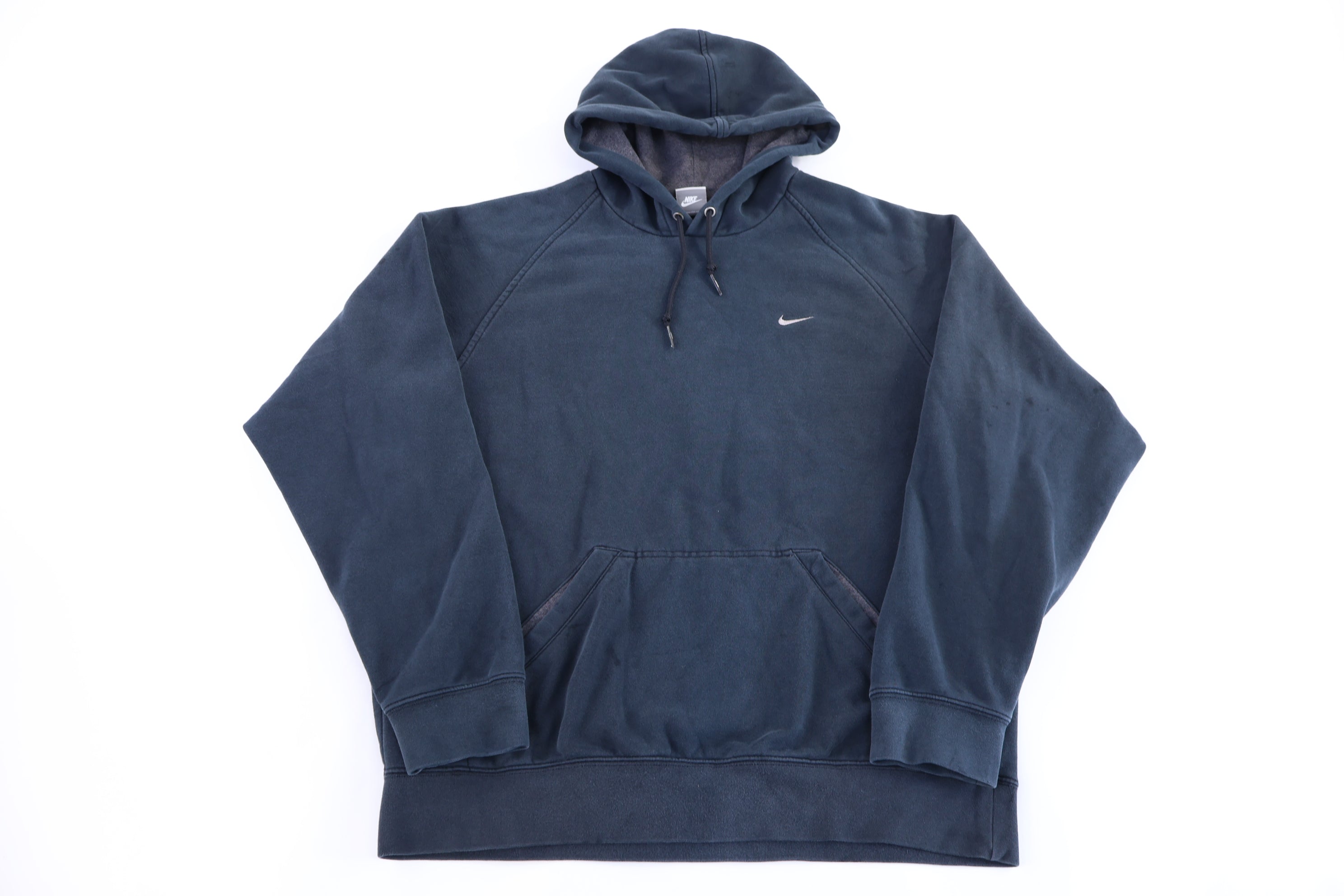 Nike Embroidered Logo Black Pullover Hoodie