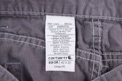 Carhartt Logo Patch Grey Pants
