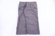 Carhartt Logo Patch Grey Pants