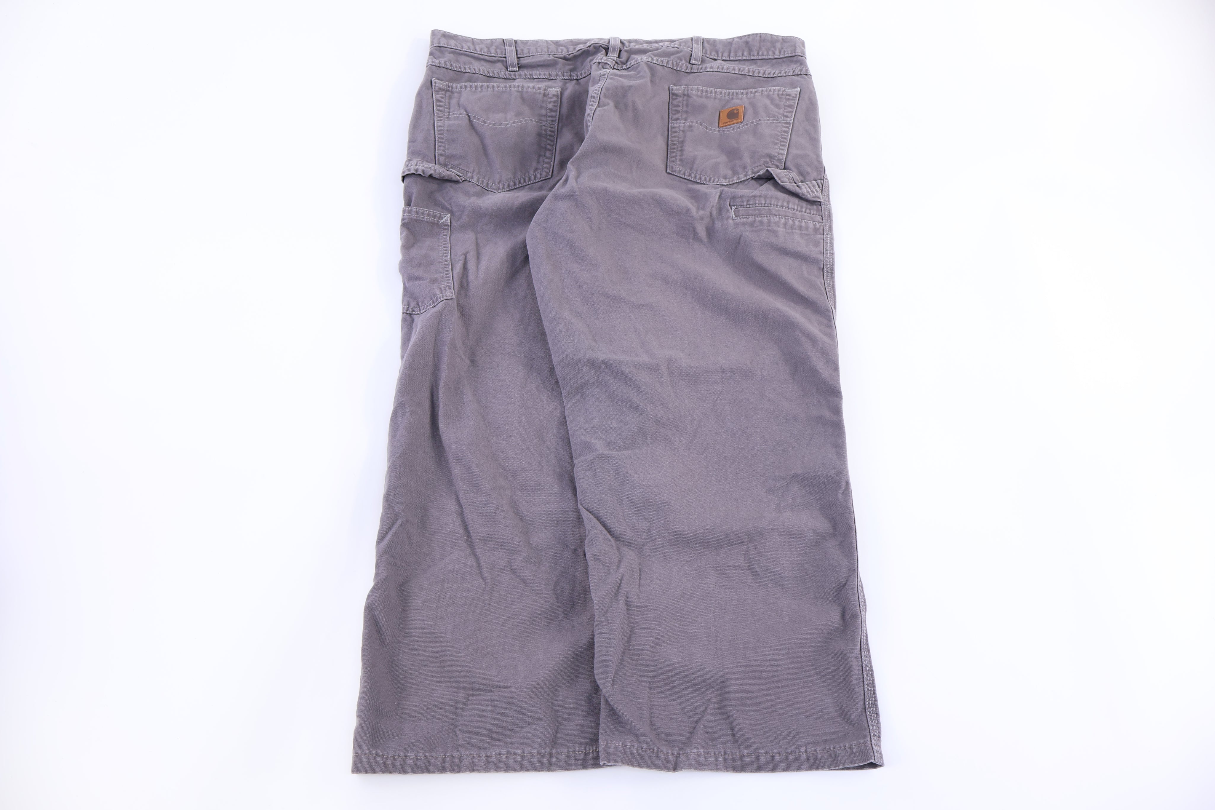 Carhartt Logo Patch Grey Pants