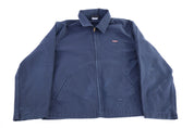 Dickies Logo Patch Blue Full Zip Jacket
