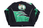 Boston Celtics Basketball Full Snap Jacket