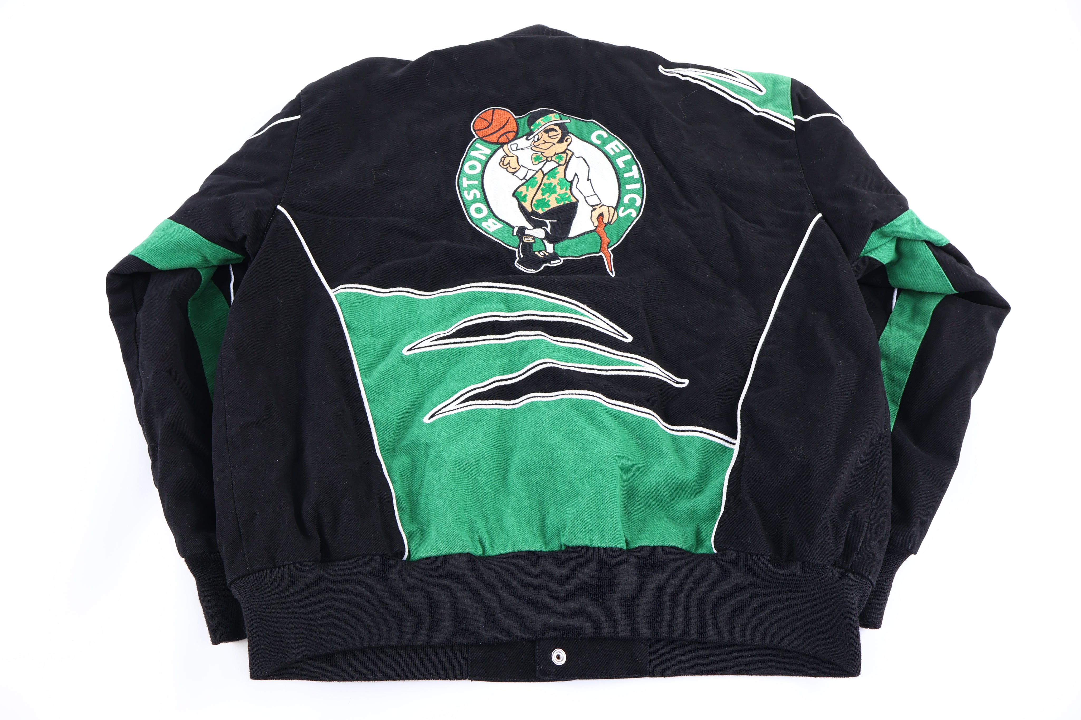 Boston Celtics Basketball Full Snap Jacket