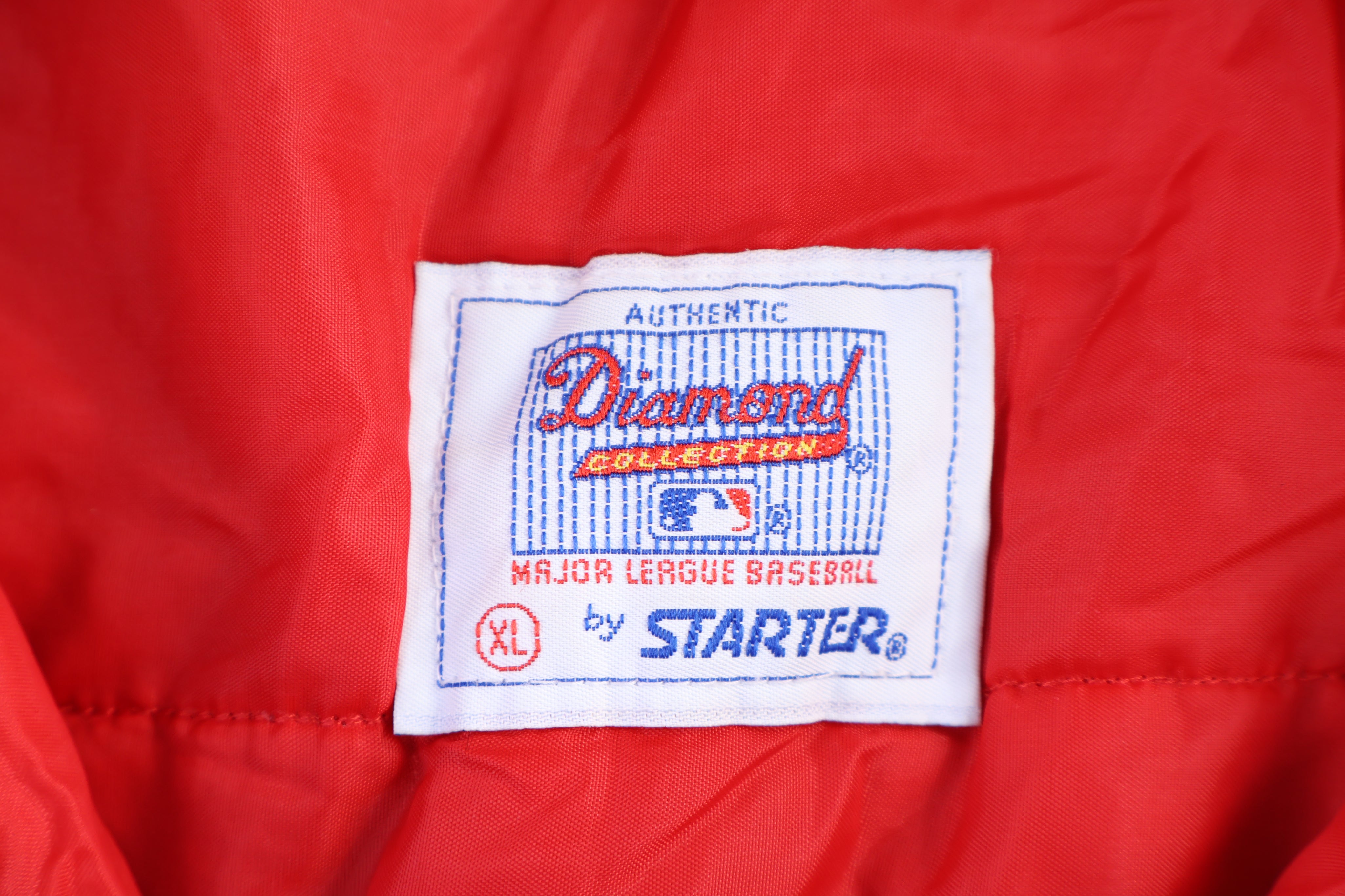 Vintage Starter Chicago Cubs Baseball Full Snap Jacket