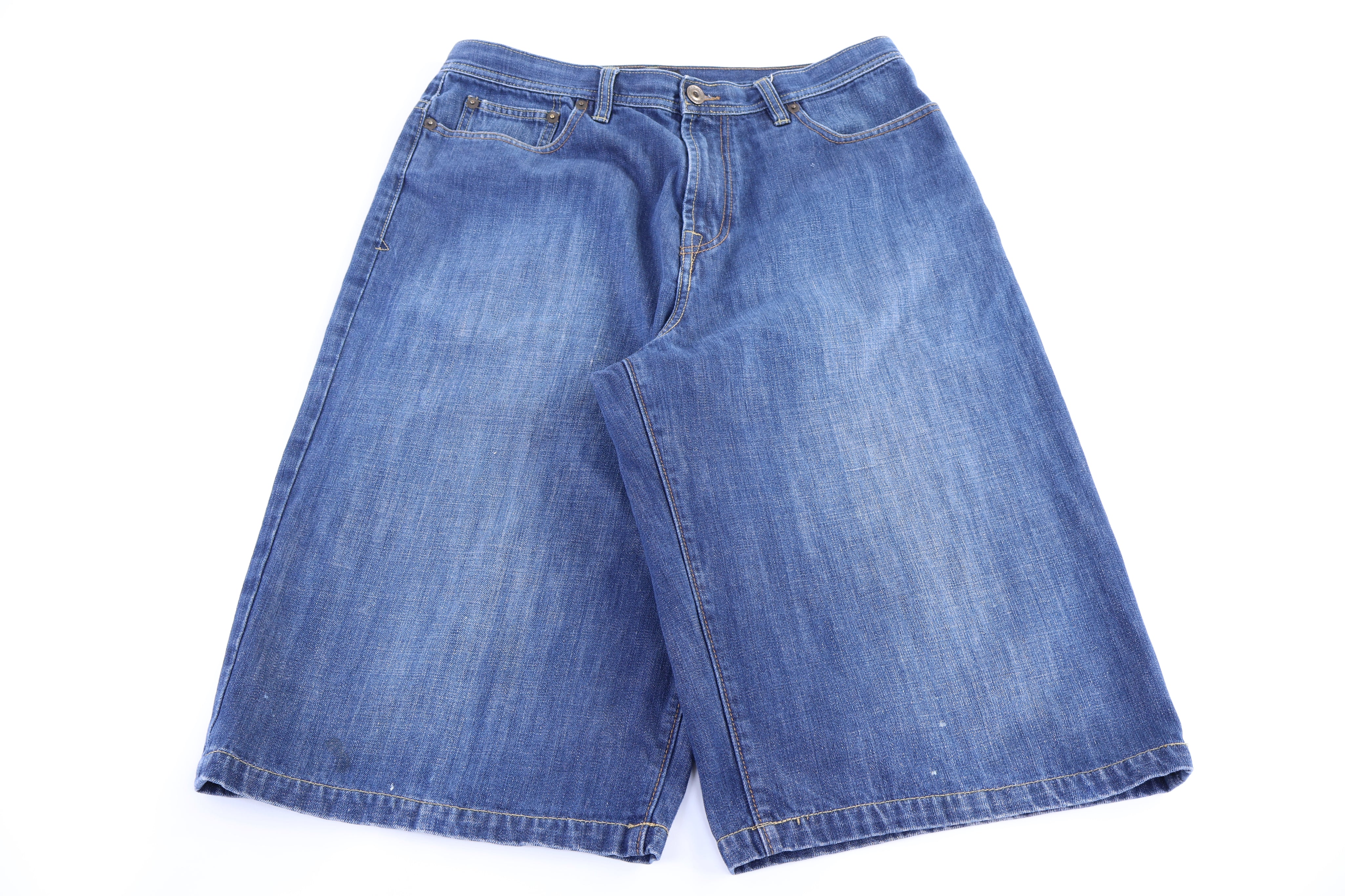 Sean John Dark Wash Denim Shorts