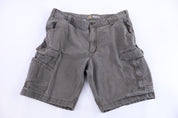 Carhartt Logo Patch Olive Relaxed Fit Shorts