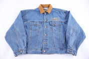 Vintage Miami Dolphins Football Denim Jacket