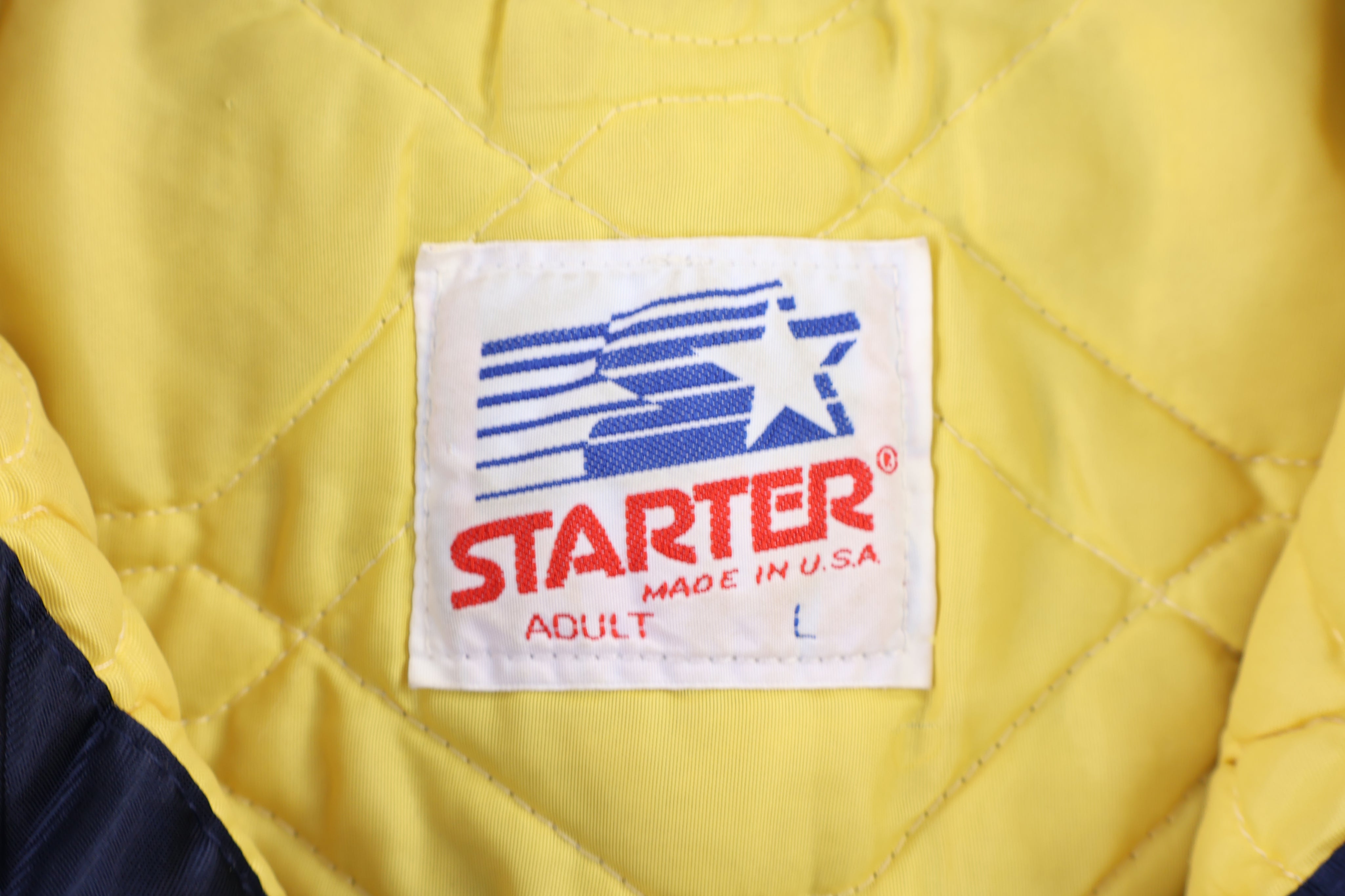 80's Starter University of Notre Dame Bomber Jacket