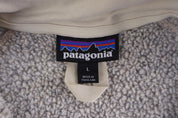 Patagonia Logo Patch Tan Quarter Zip Pullover