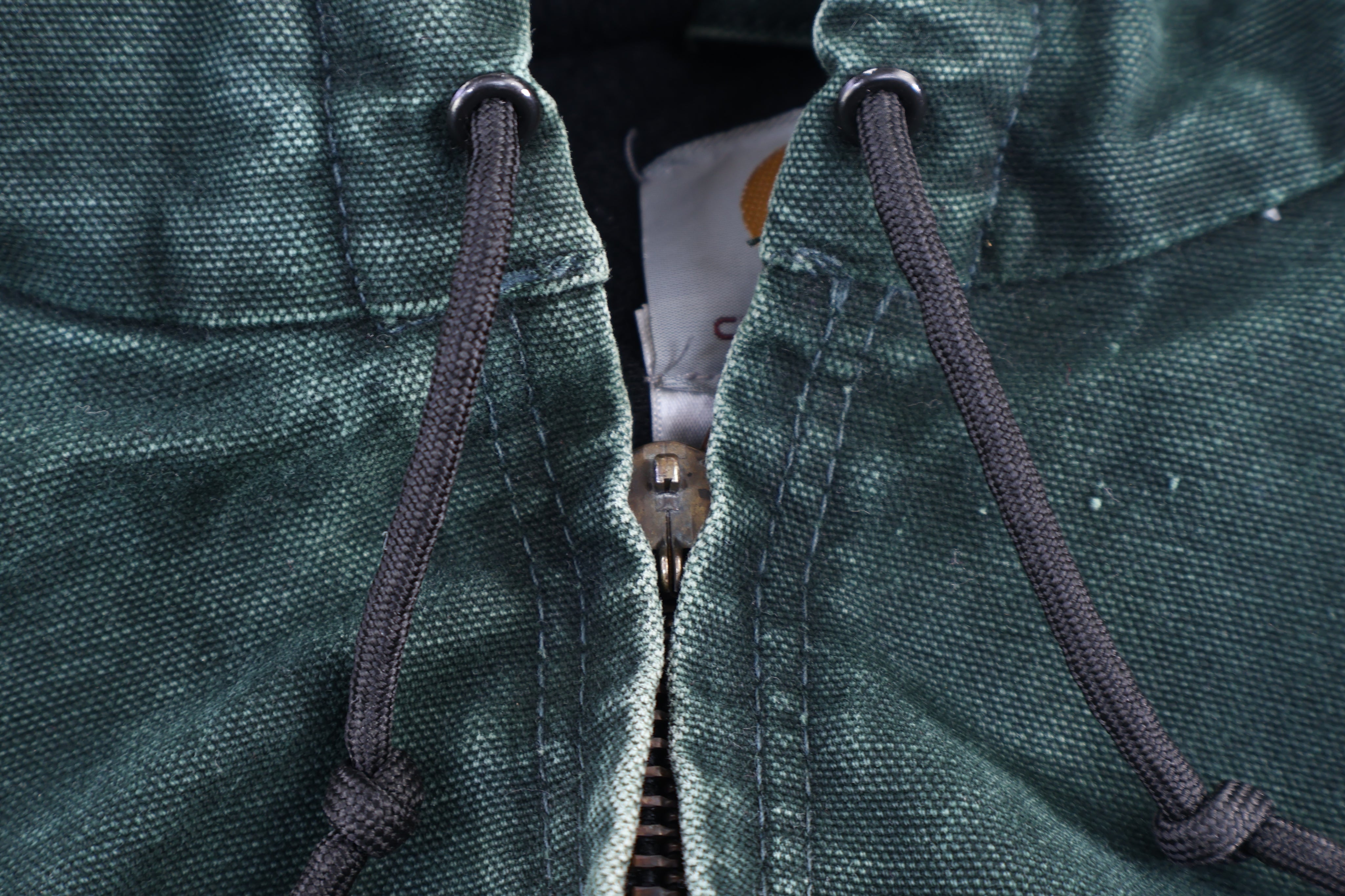 Carhartt Logo Patch Spruce Green Full Zip Jacket