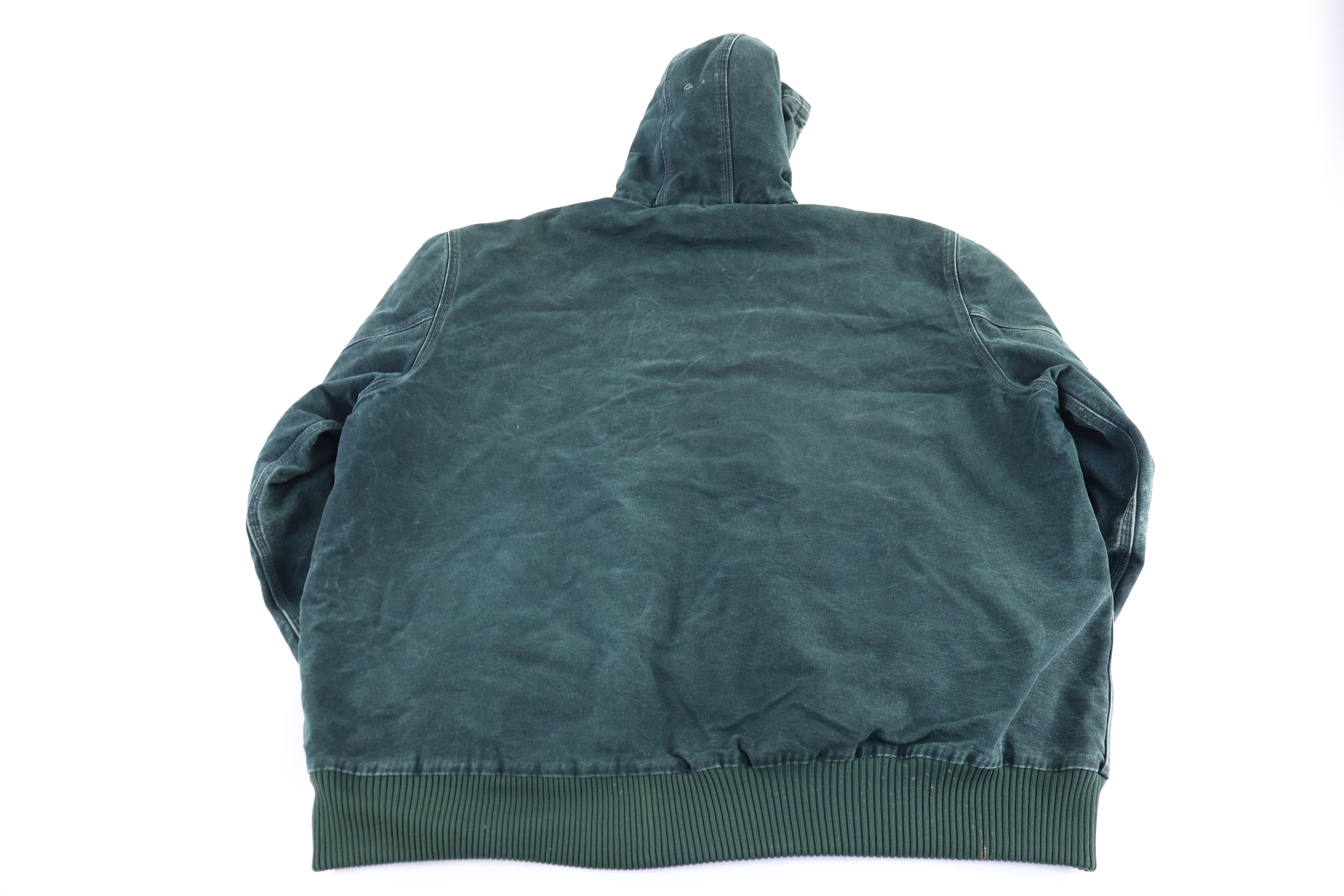 Carhartt Logo Patch Spruce Green Full Zip Jacket