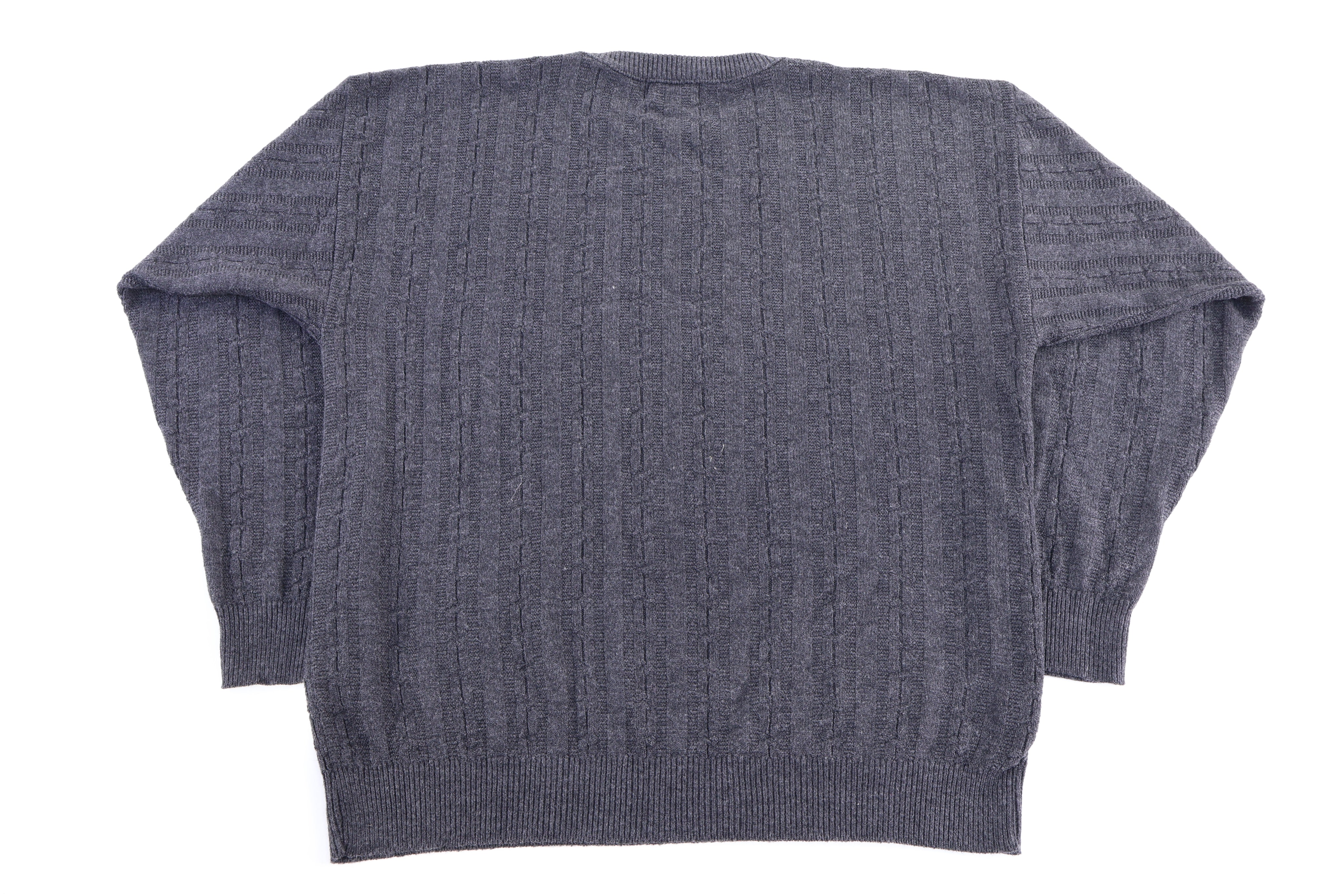 90's Christian Dior Grey Knit Sweater