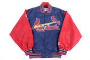 Vintage Starter St. Louis Cardinals Baseball Bomber Jacket
