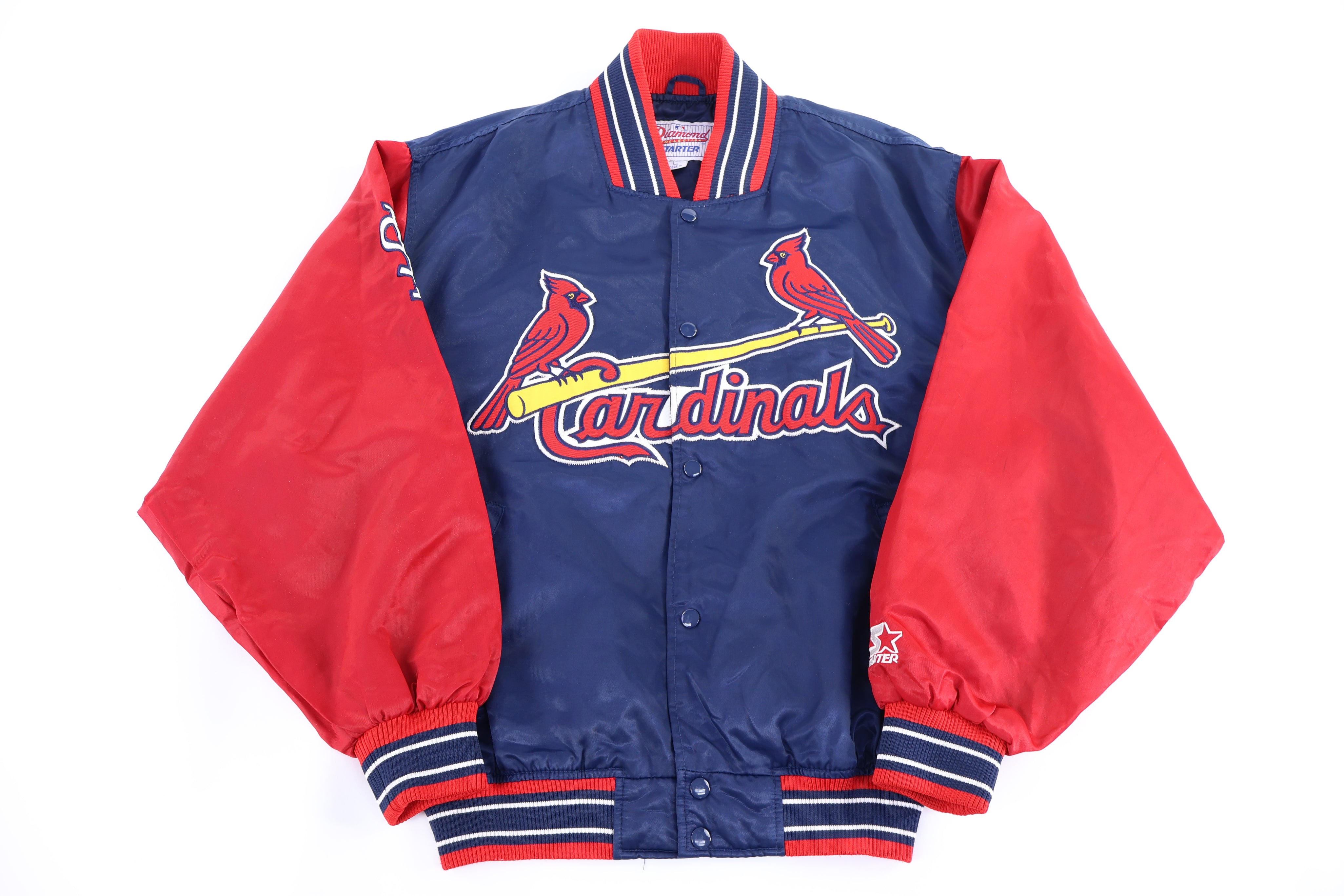 Vintage Starter St. Louis Cardinals Baseball Bomber Jacket