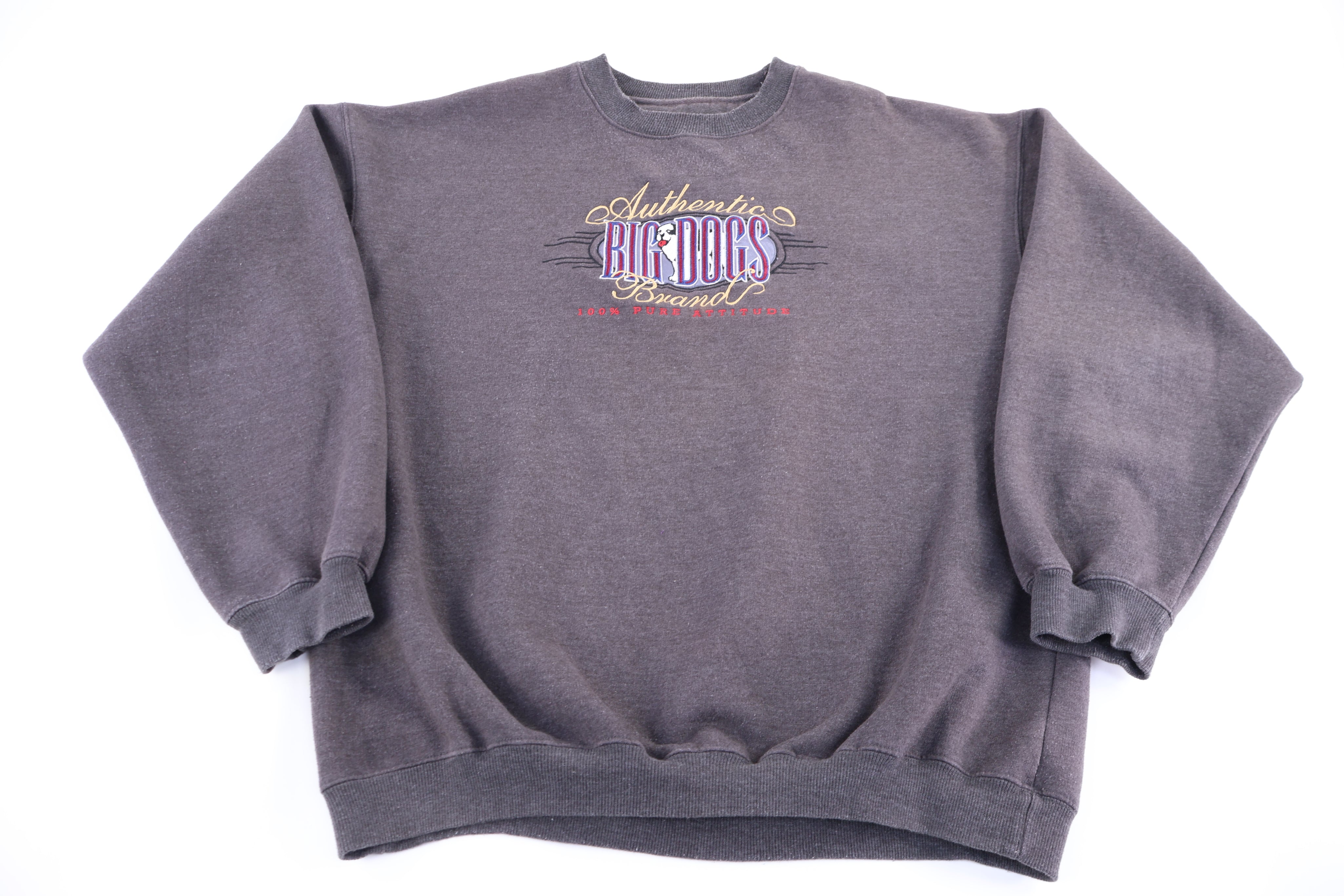 90's Big Dogs Embroidered Sweatshirt