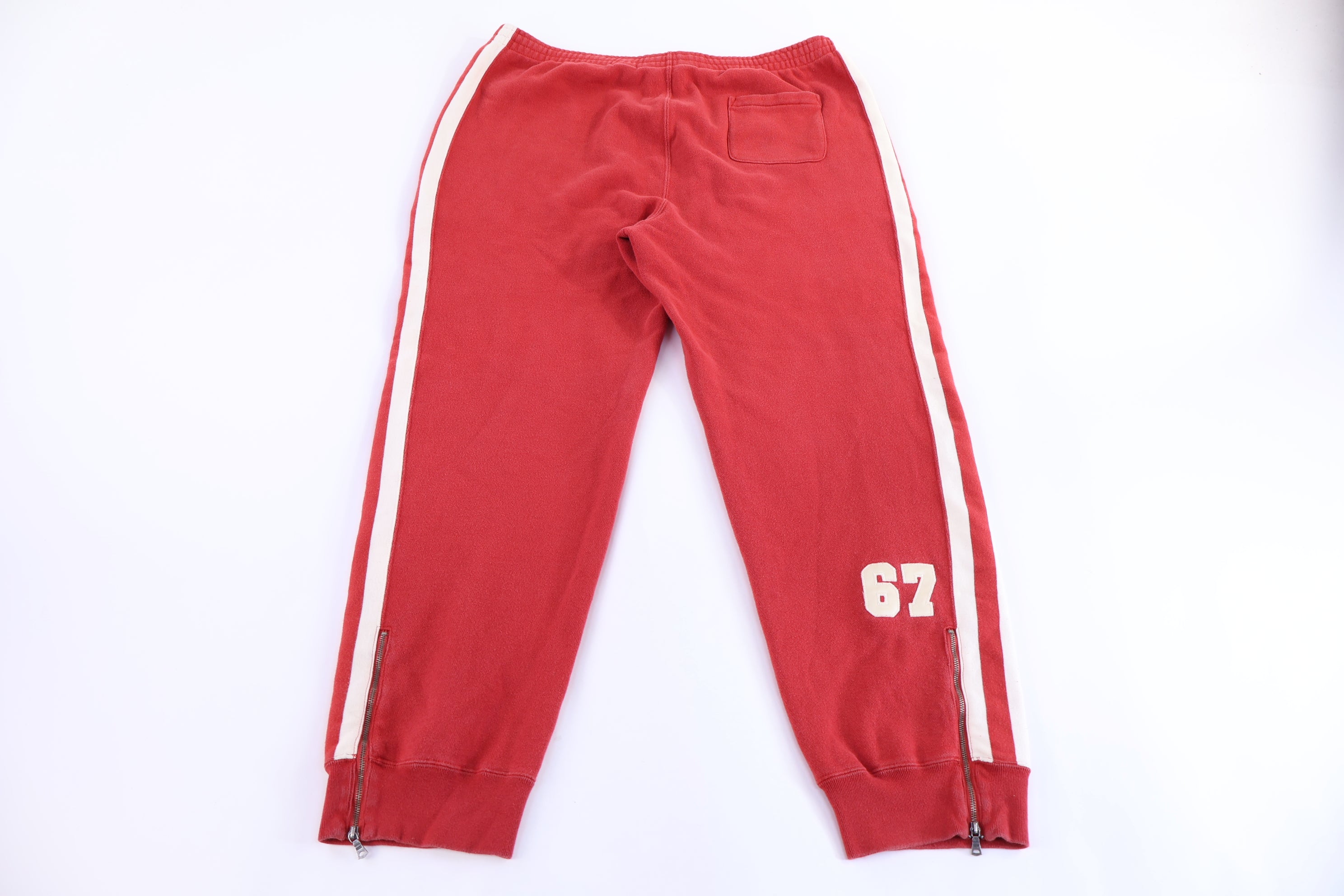 Polo Sport Ralph Lauren Embroidered Red & White Sweatpants