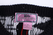 90's Concrete Multipattern Knit Sweater